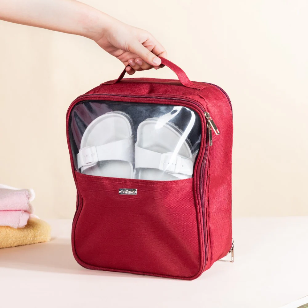 Shoe Bag Waterproof Sporty Red - Image 12