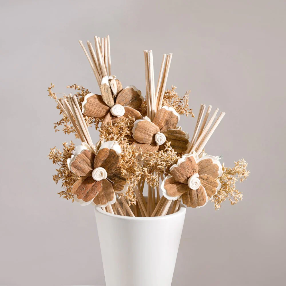 Shola Blossom Reed Mini Bouquet Set Of 4 - Image 10