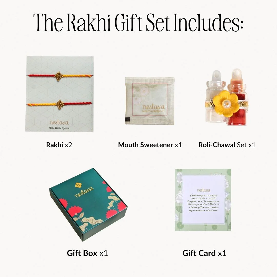 Shubh Ganesh Rakhi Duo Set - Image 4