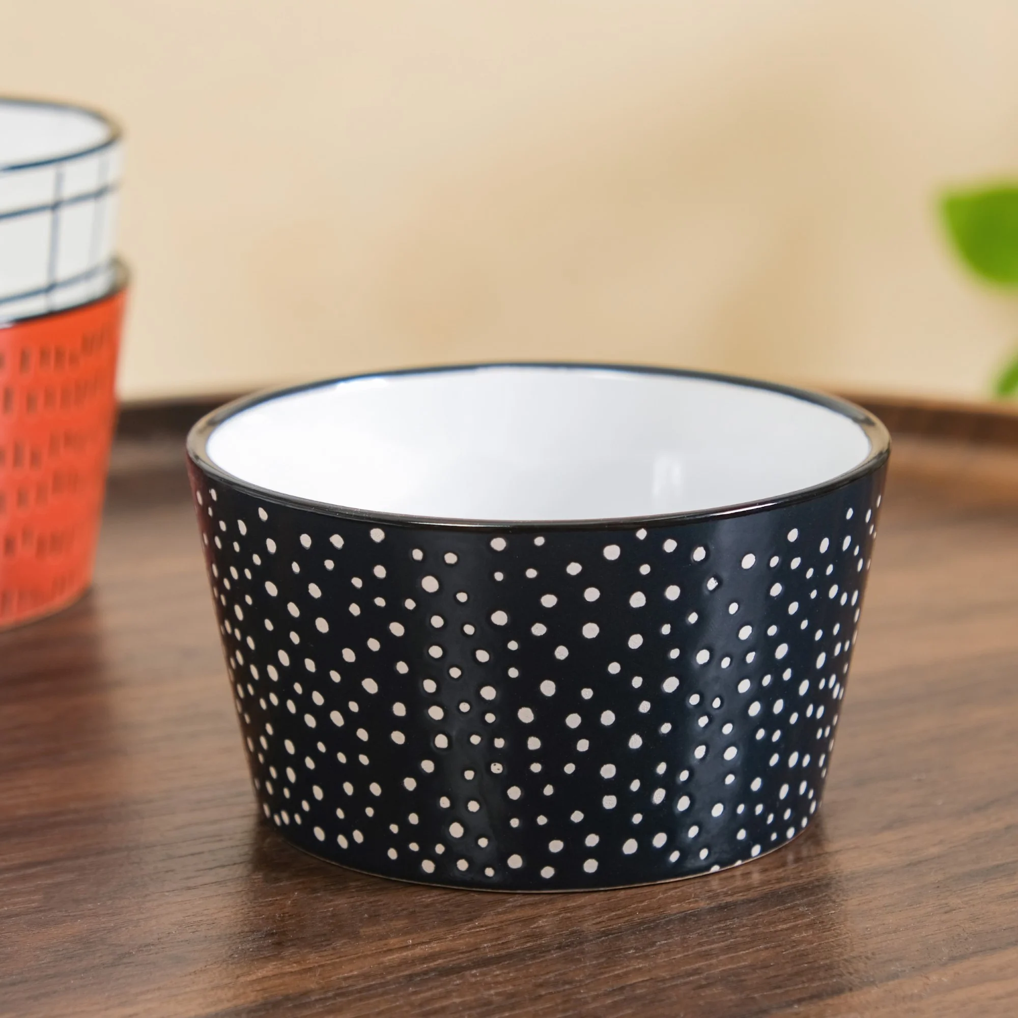 Sienna Ceramic Bowl For Snacks Set Of 4 400ml - Image 8