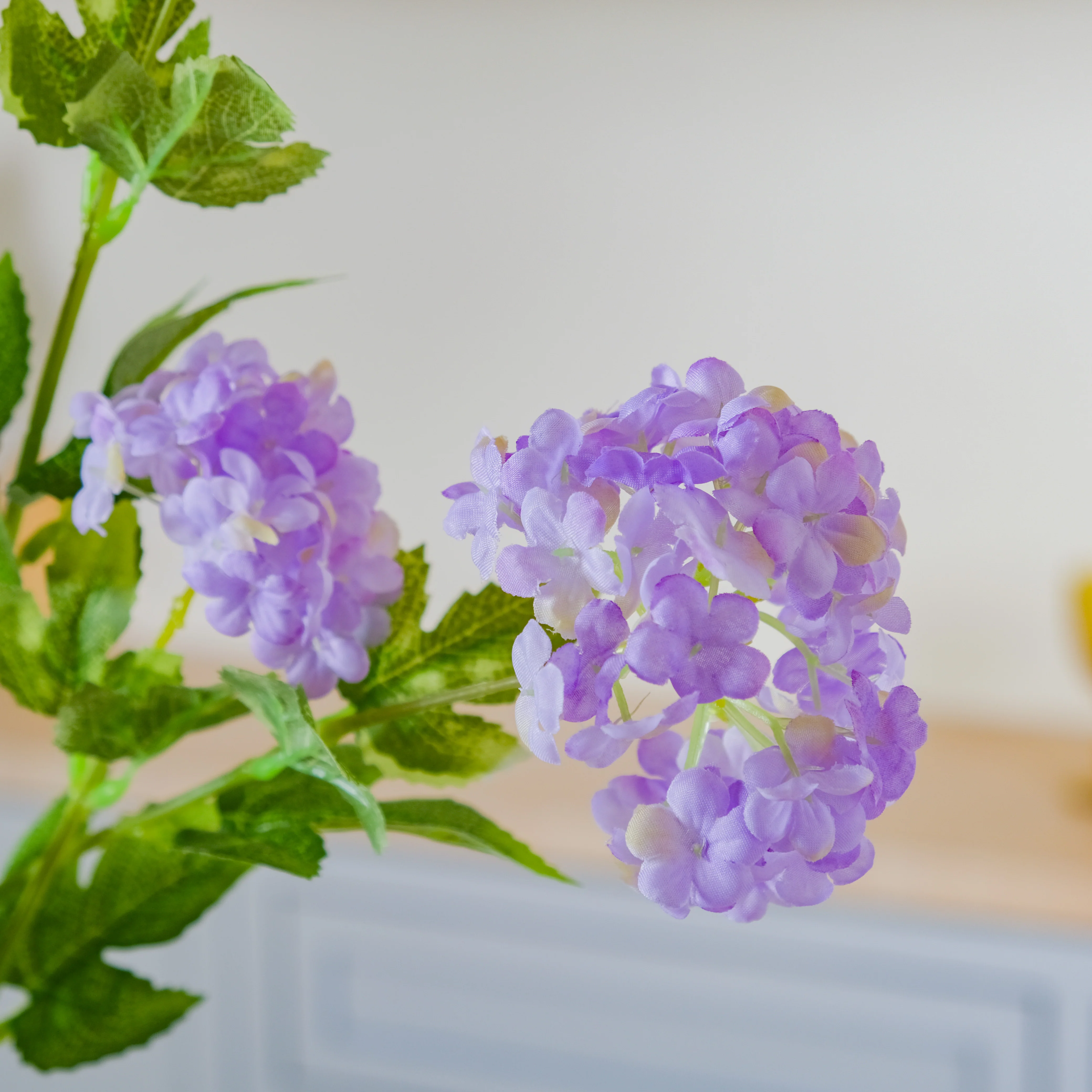 Silk Hydrangea Stem - Image 3