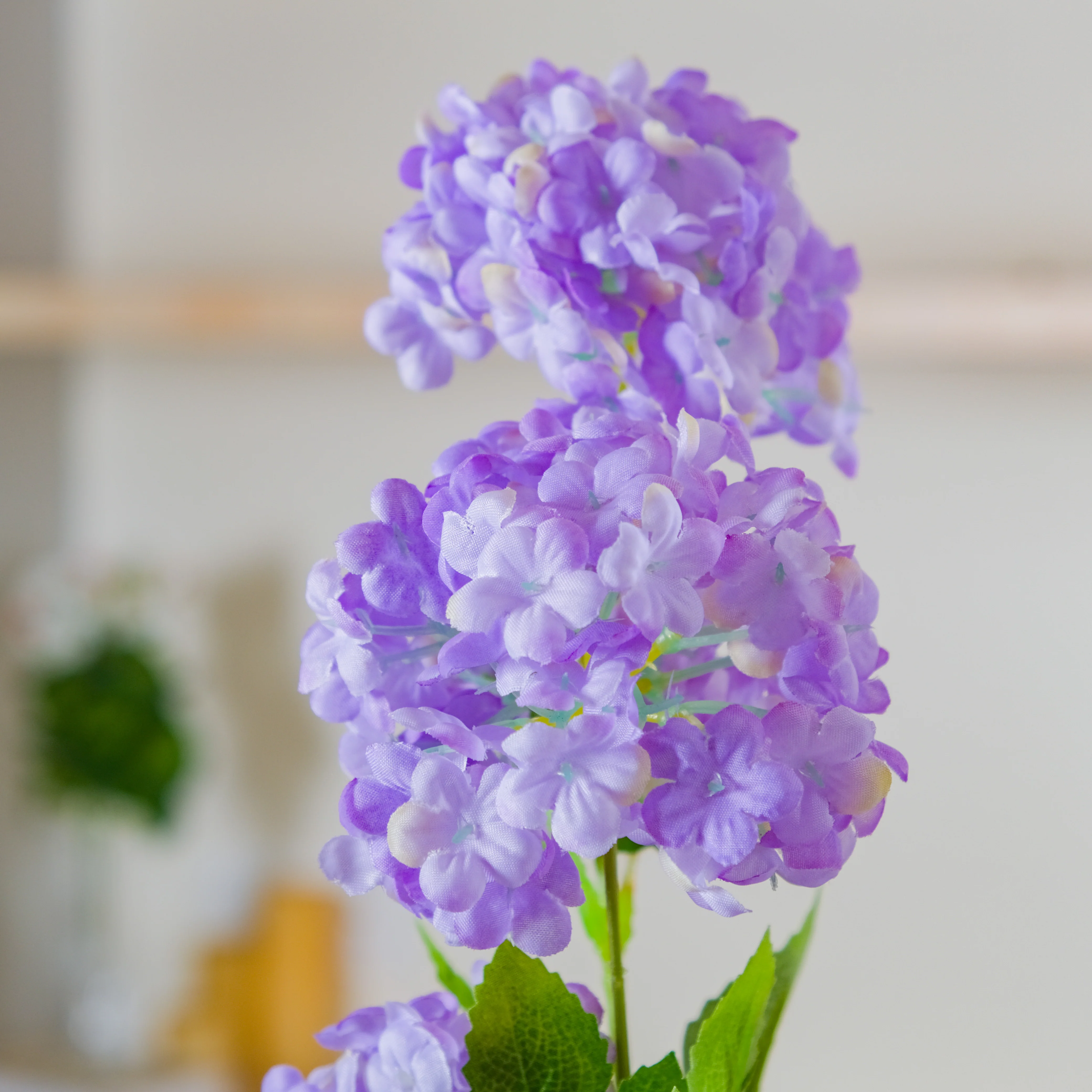 Silk Hydrangea Stem - Image 4