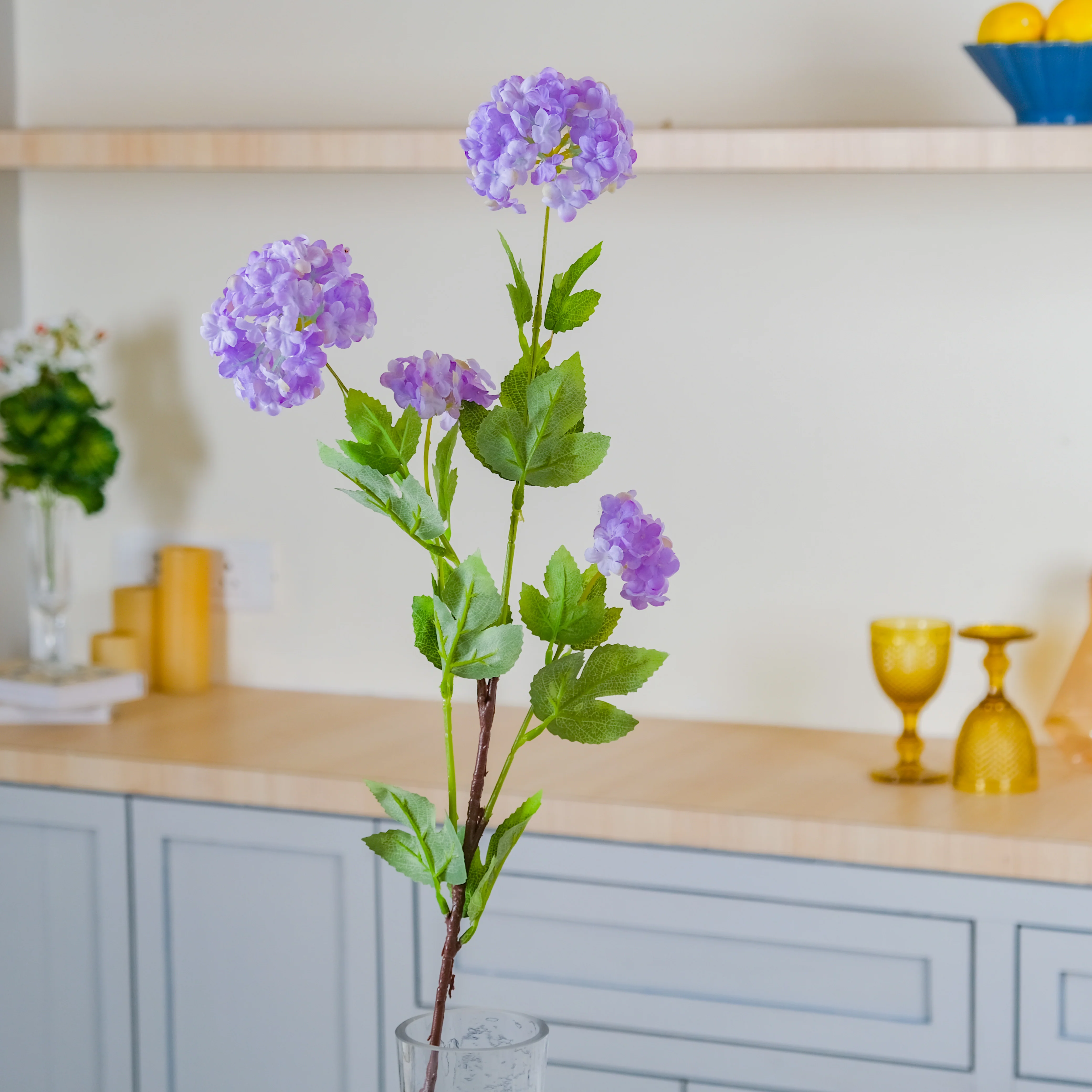 Silk Hydrangea Stem - Image 6