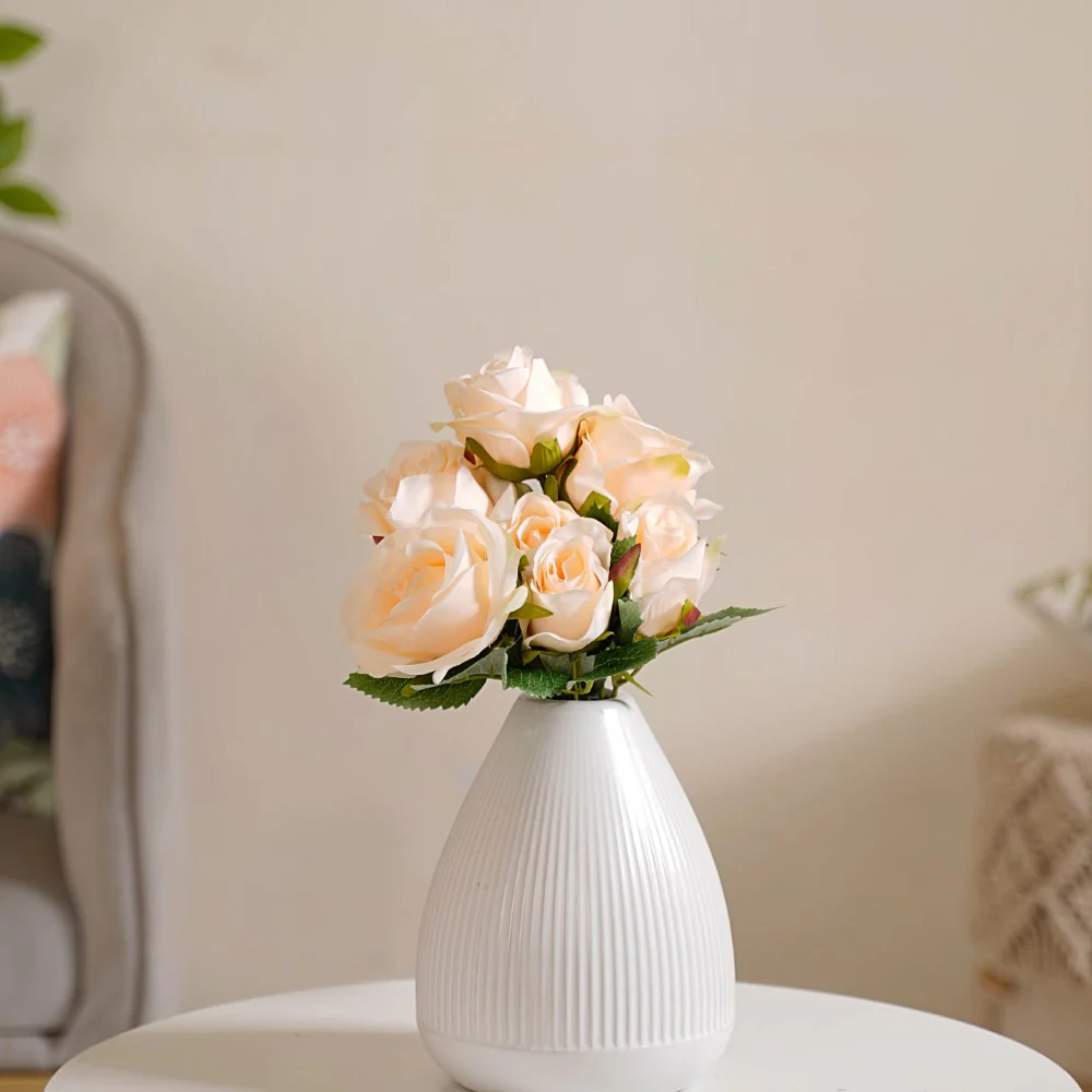 Silk Rose Flower - Image 10