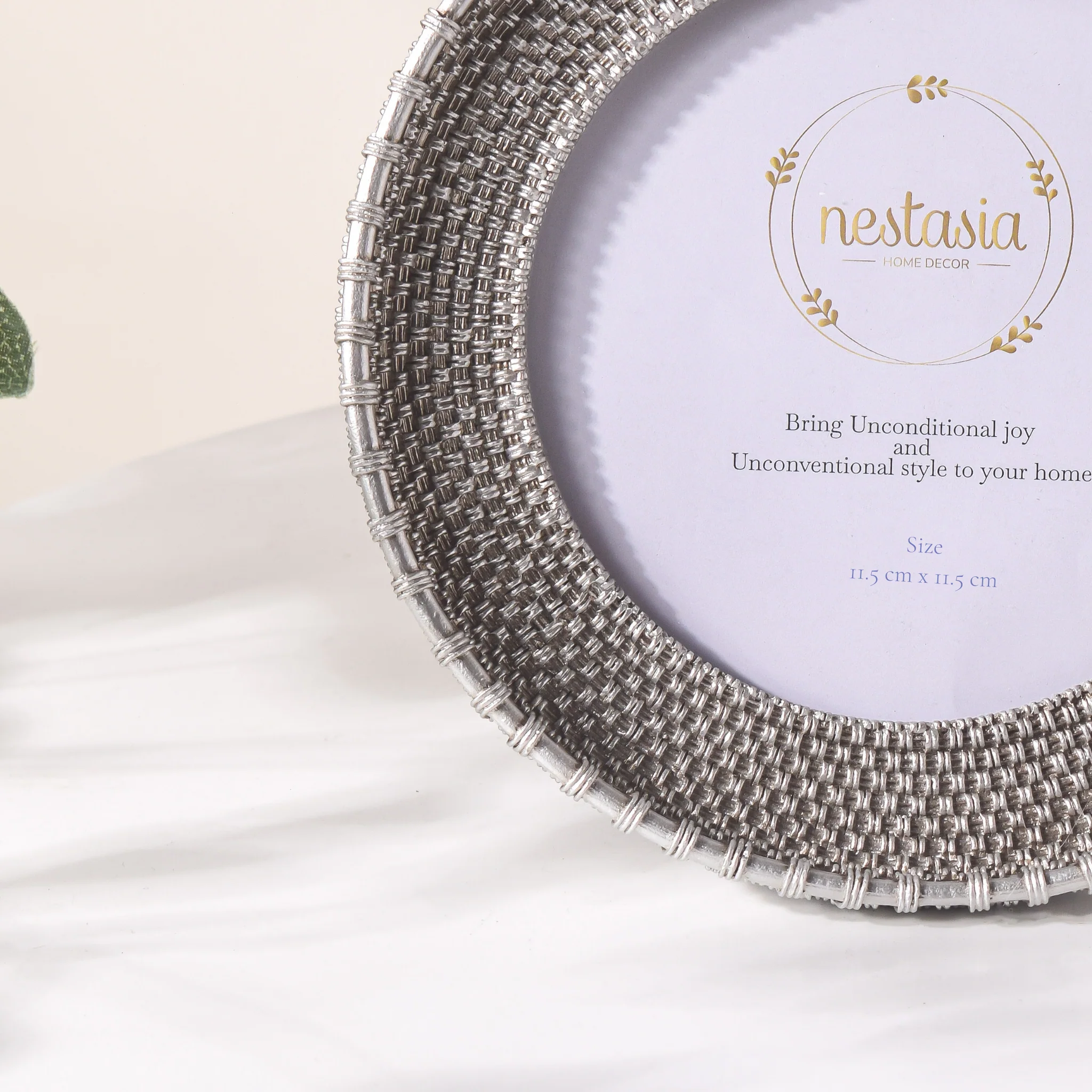 Silver Glam Ring Photo Frame - Image 3