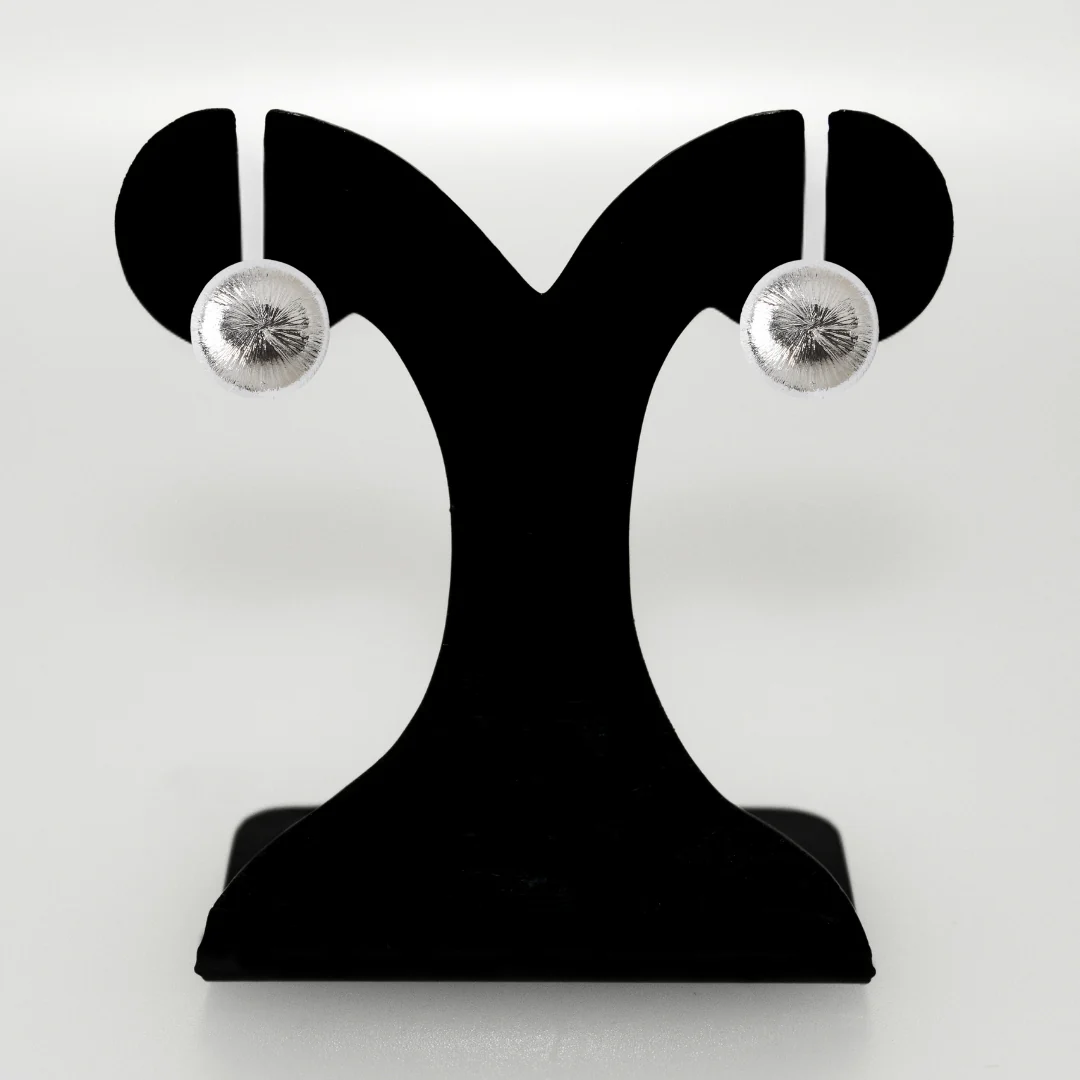 Silver Weave Studs - Image 6
