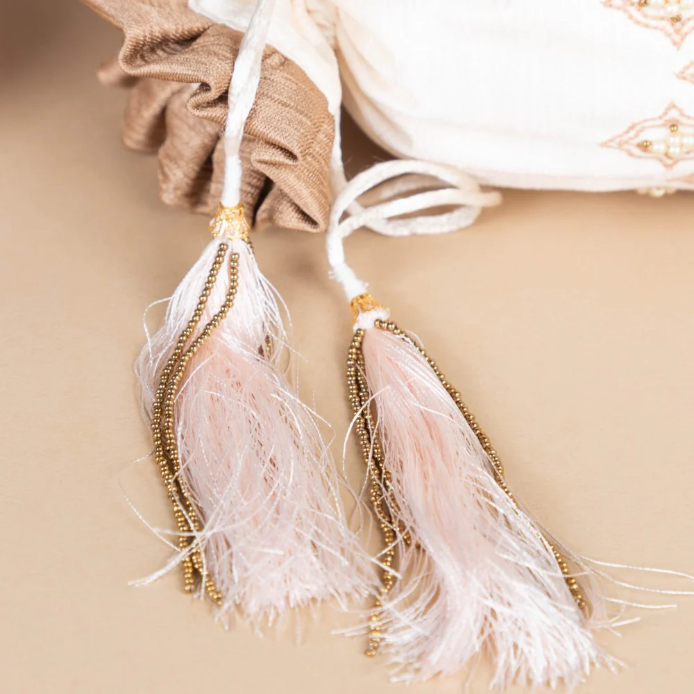 Sitara Potli Bag Off White - Image 7