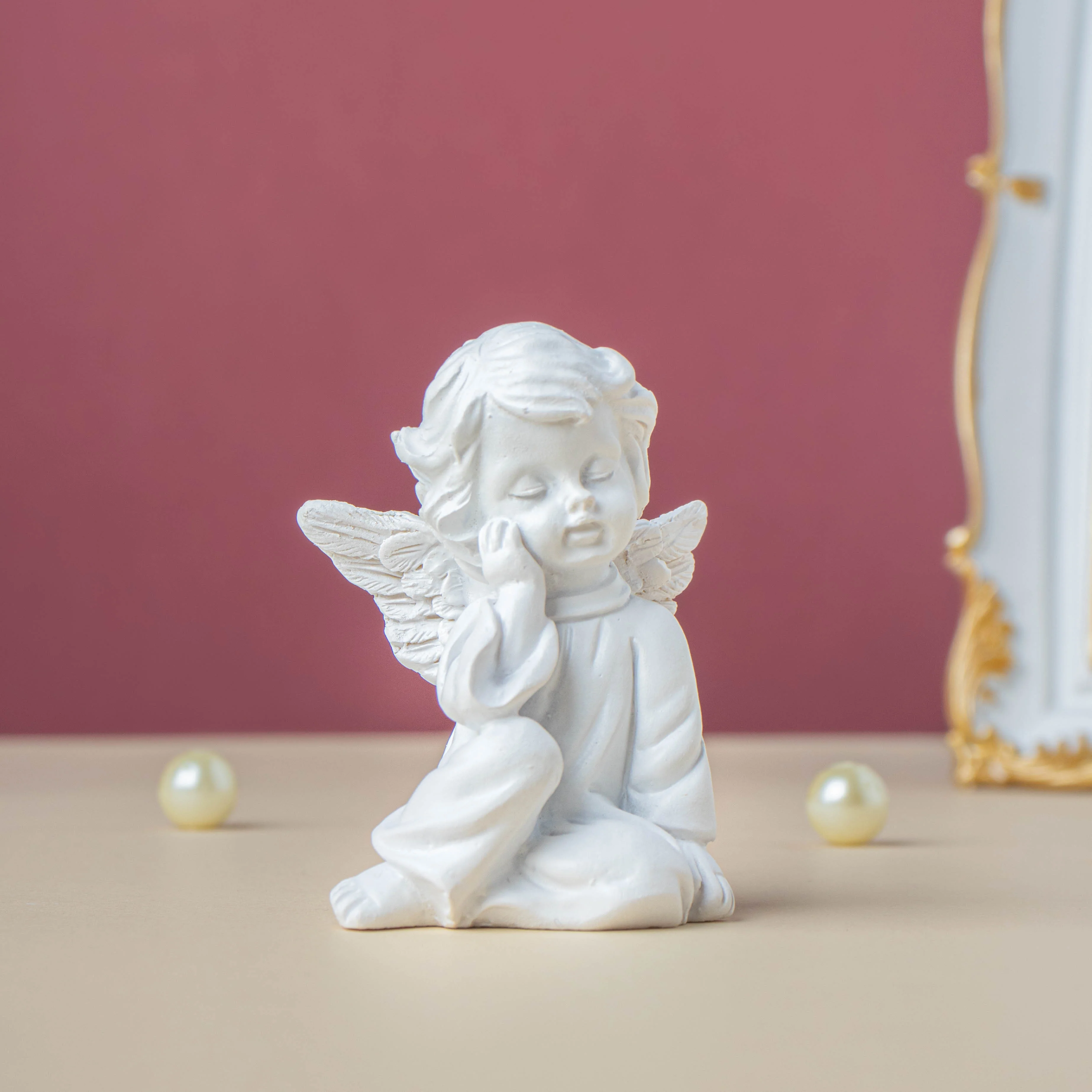 Sitting Angel Showpiece - Image 4