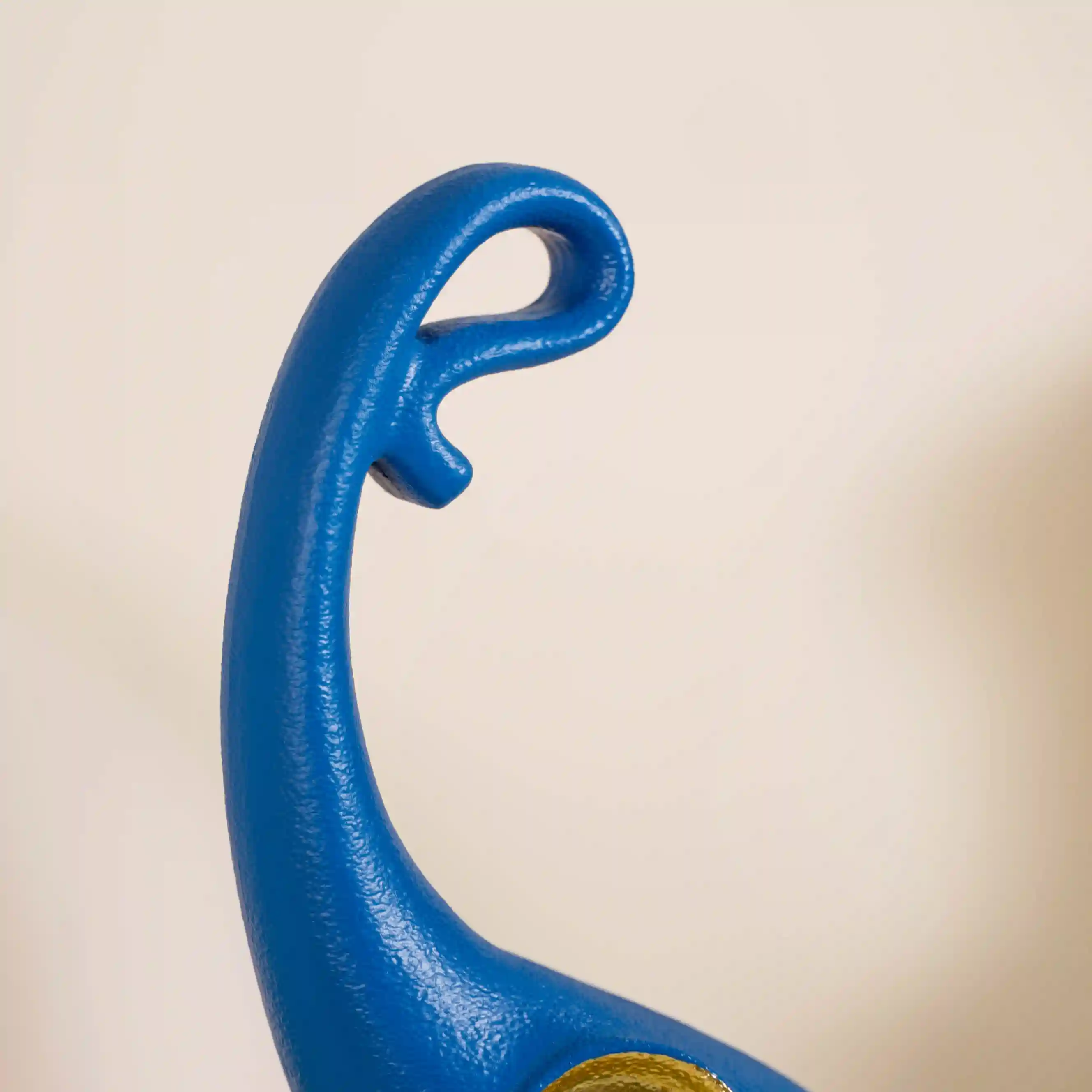 Sleek Elephant Figurine For Decor Blue - Image 9
