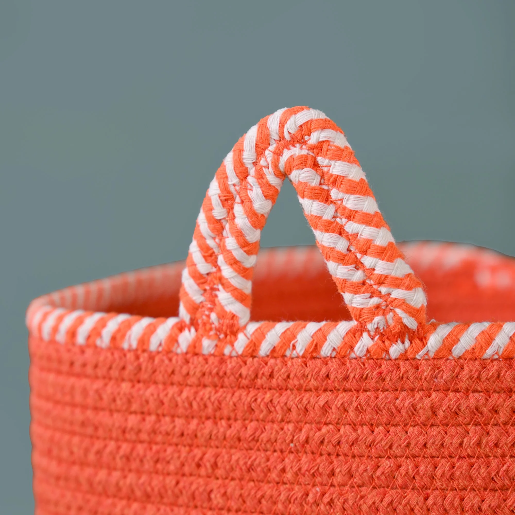 Sleeping Fox Woven Basket 25cm - Image 8