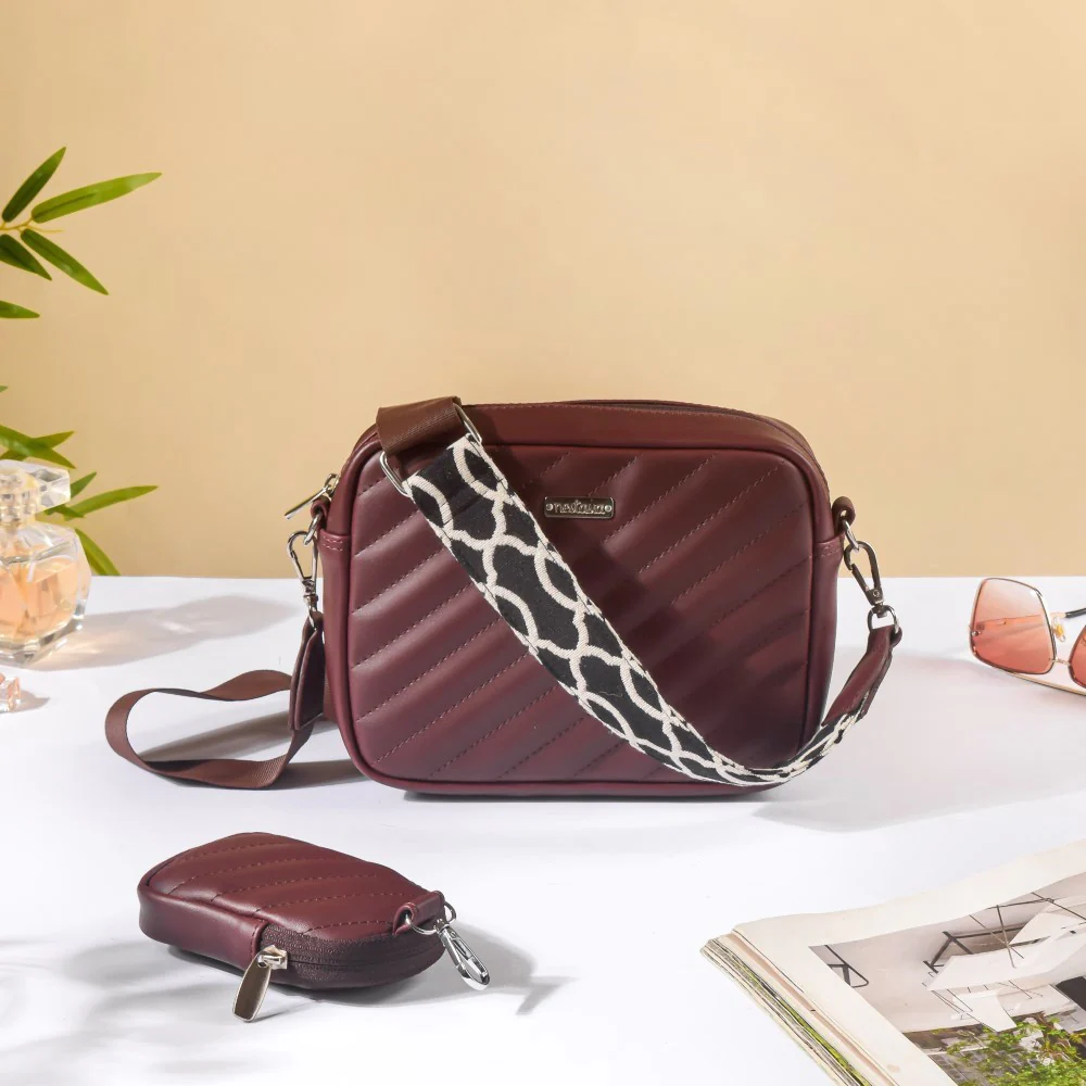 Sling Bag Brown - Image 10