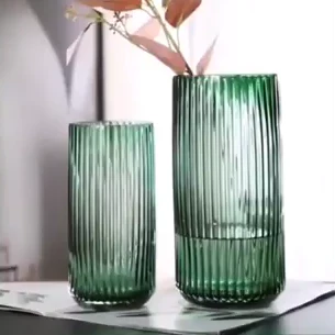 Small Glass Tube Vase - Image 8