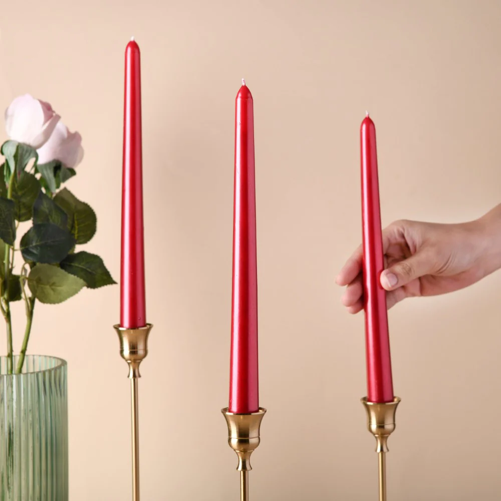 Smooth Taper Candle Set of 4 - Image 12
