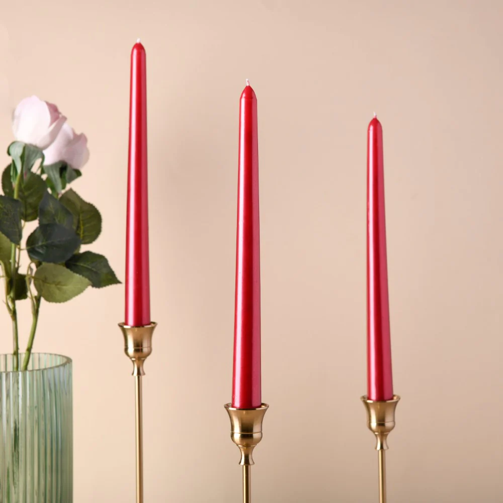 Smooth Taper Candle Set of 4 - Image 8