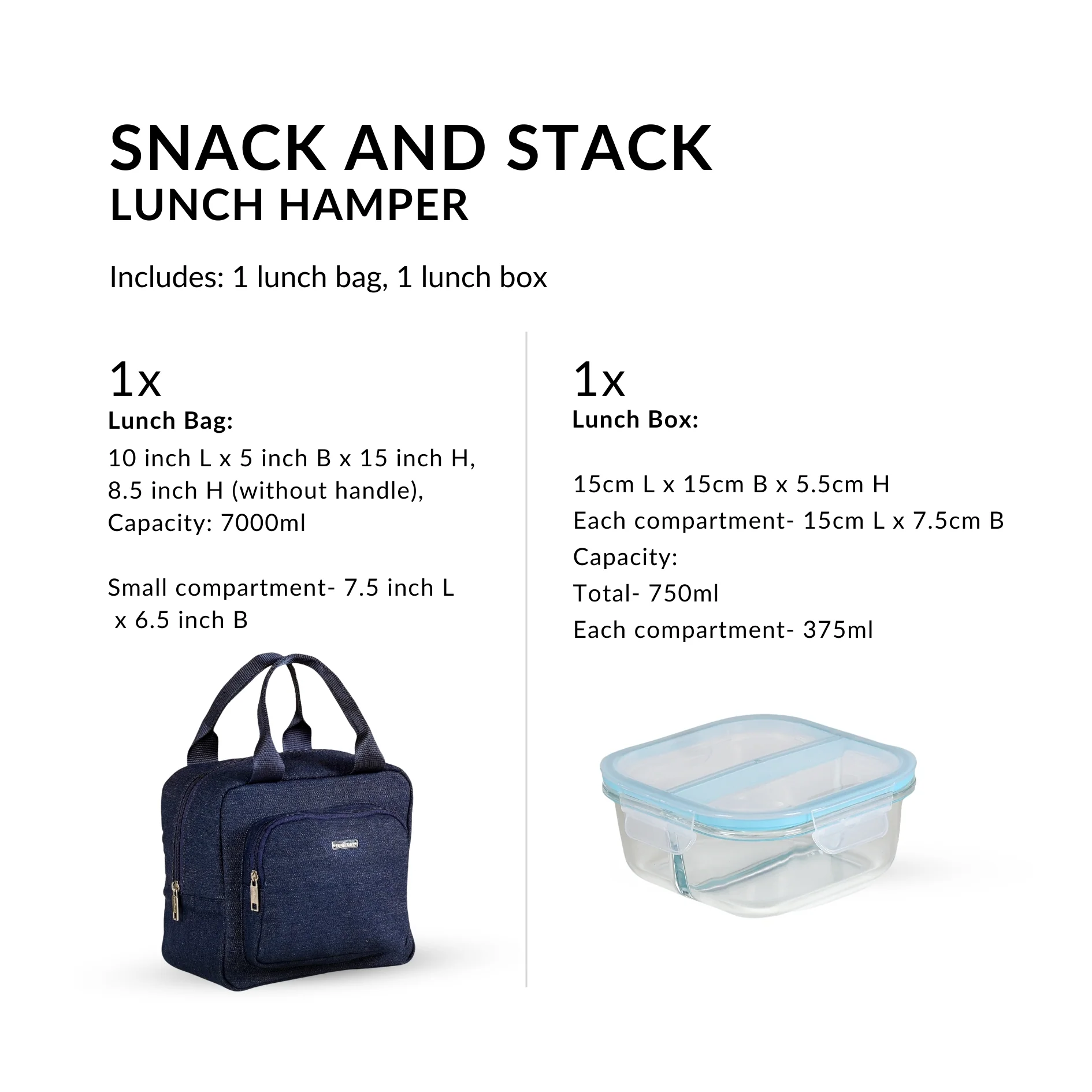Snack And Stack Lunch Set - Image 4