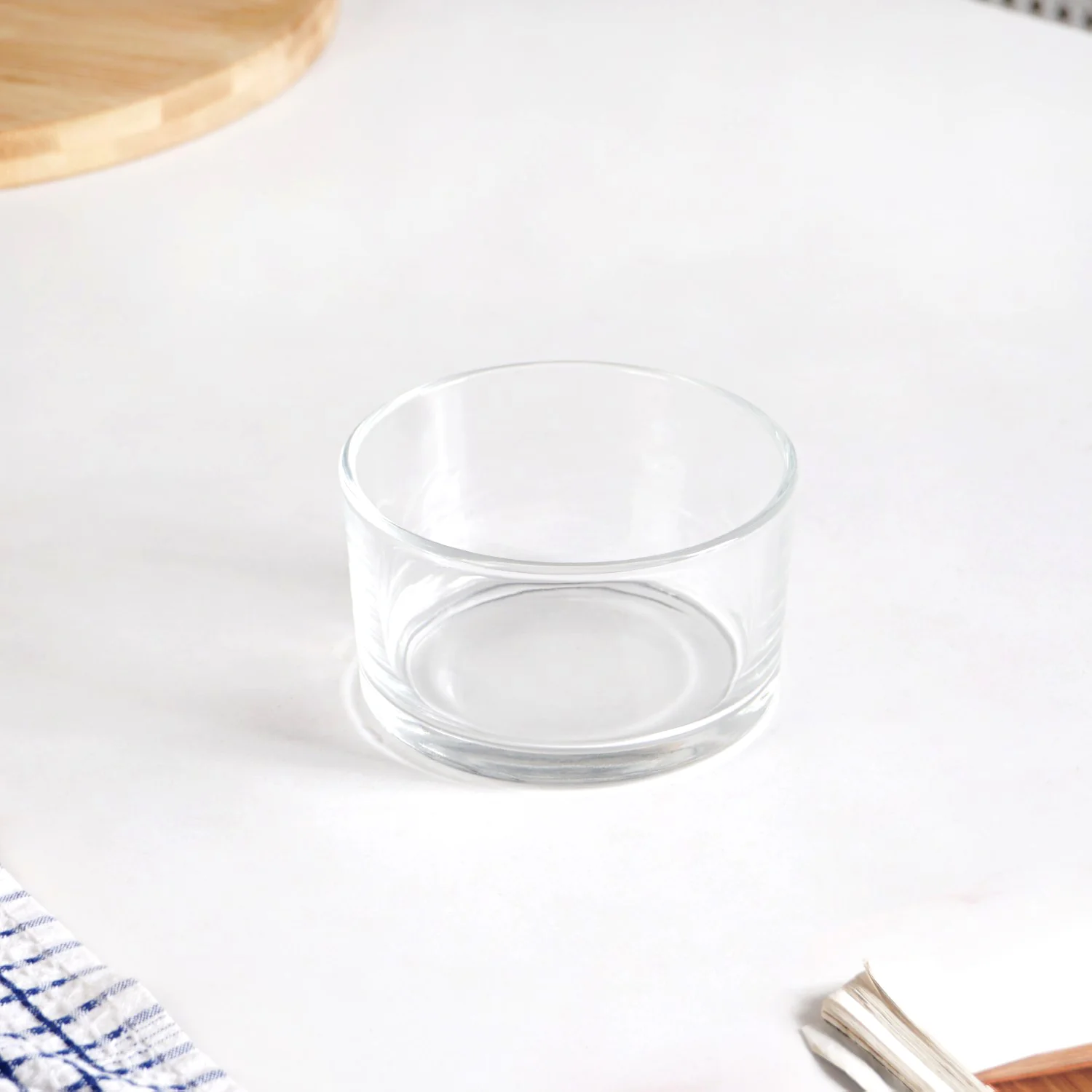 Snack Bowls Set Of 3 With Acacia Wood Tray - Image 7