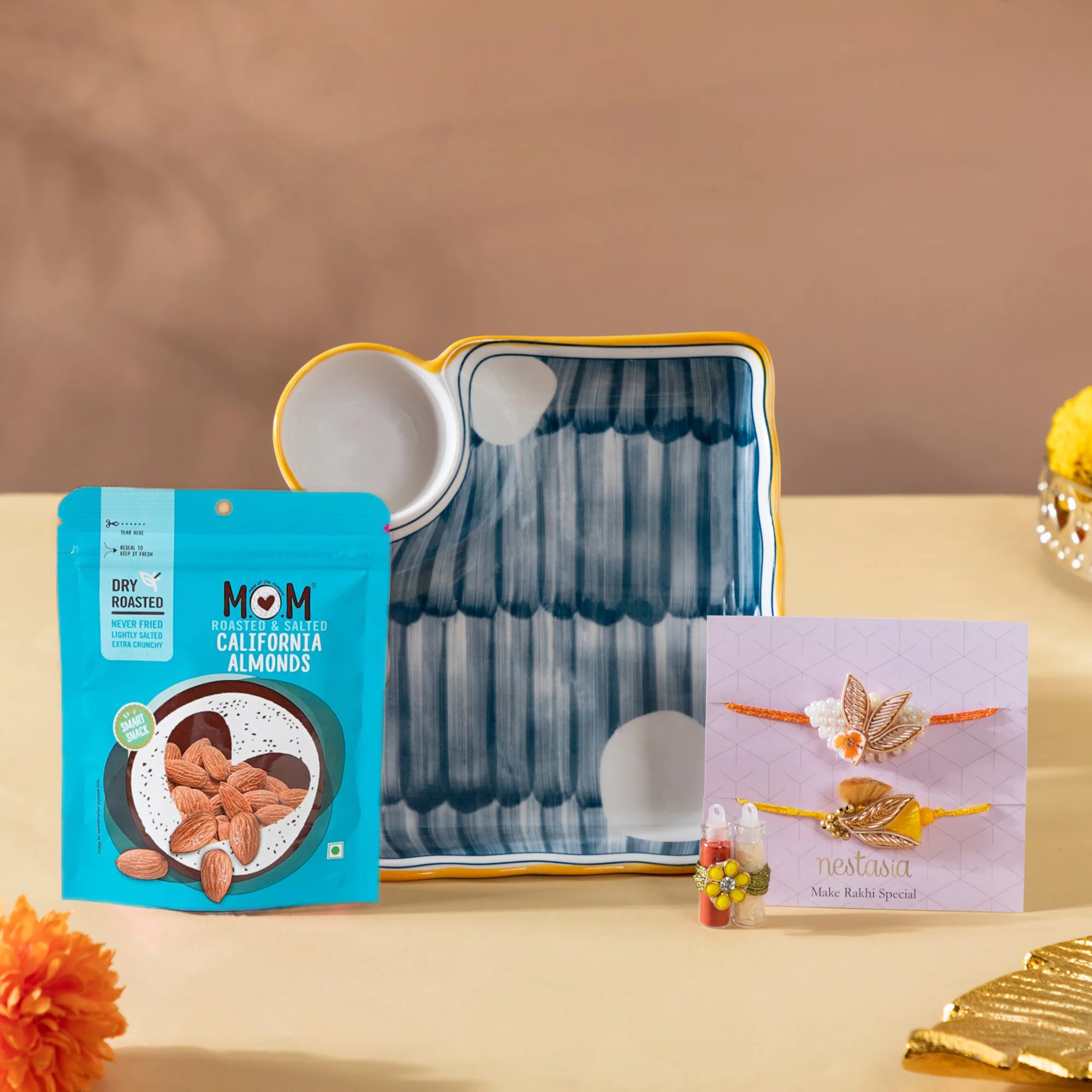 Snack O' Clock Rakhi Hamper Set Of 4 - Image 5