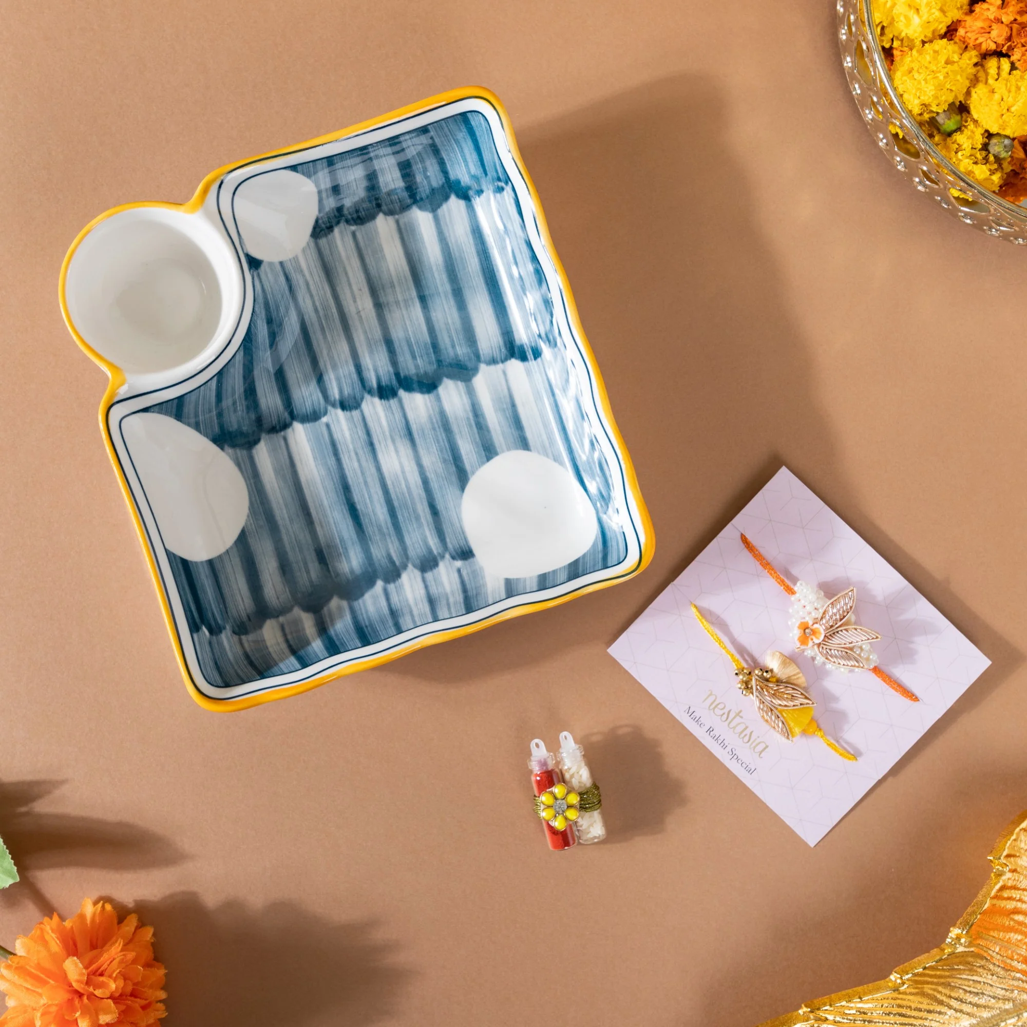 Snack O' Clock Rakhi Hamper Set Of 4 - Image 6