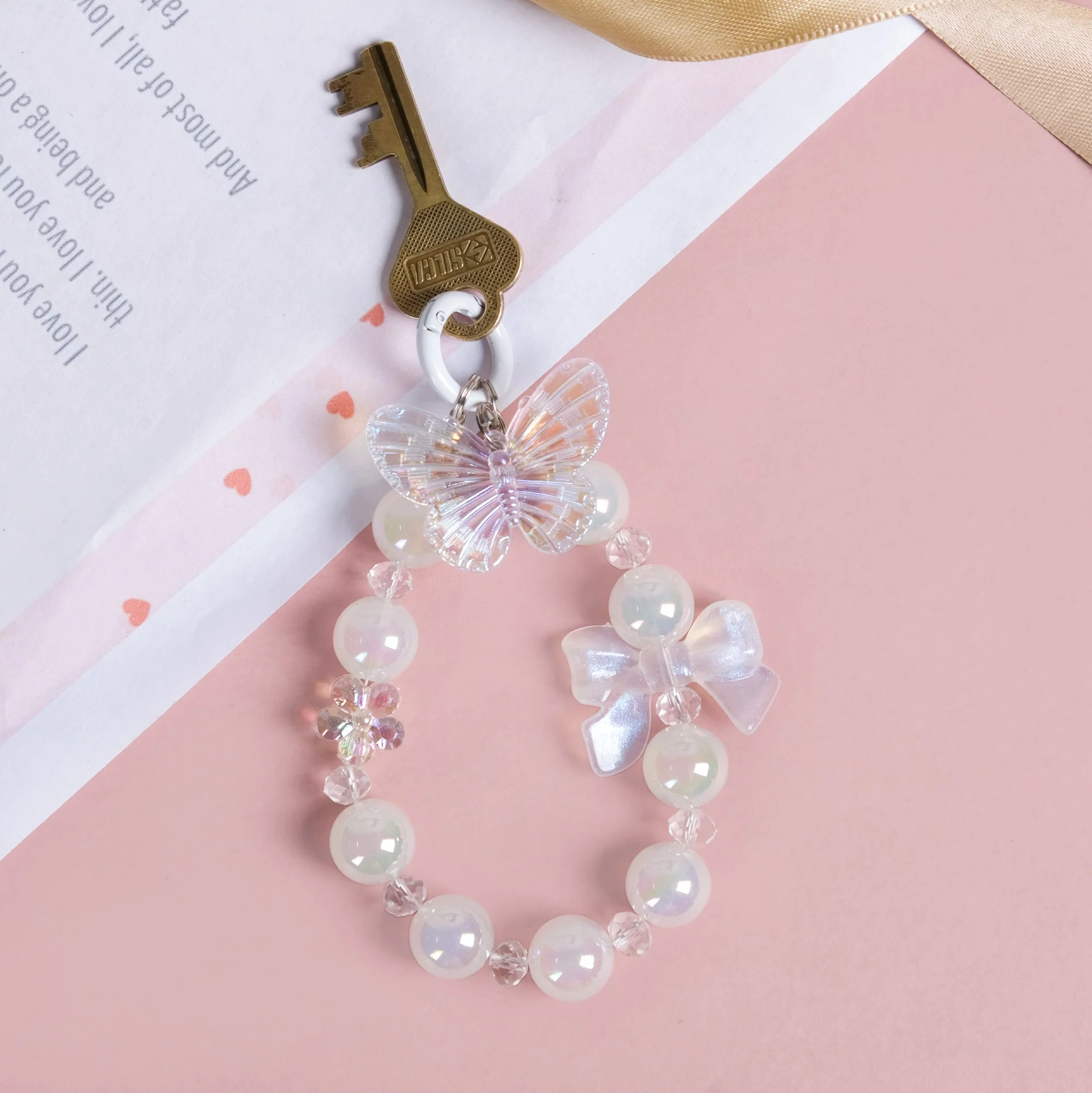 Snowfall Charm Keychain - Image 3