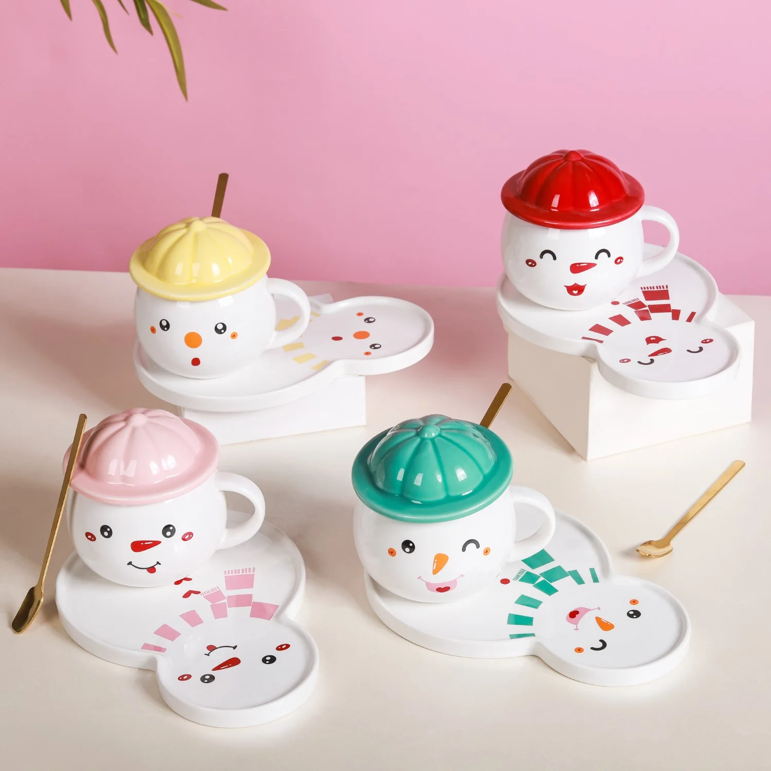 Snowman Plate And Cup Set - Image 11
