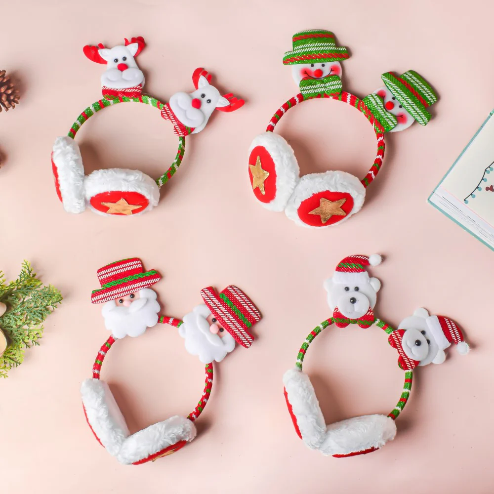 Snowman Winter Earmuffs For Christmas - Image 7