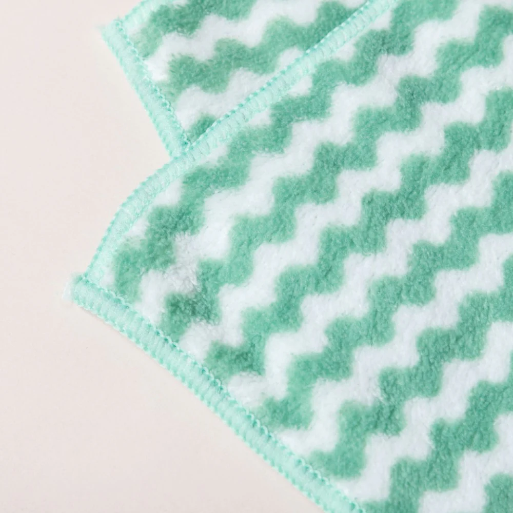 Soft Duster Cloth Green Set of 10 - Image 4