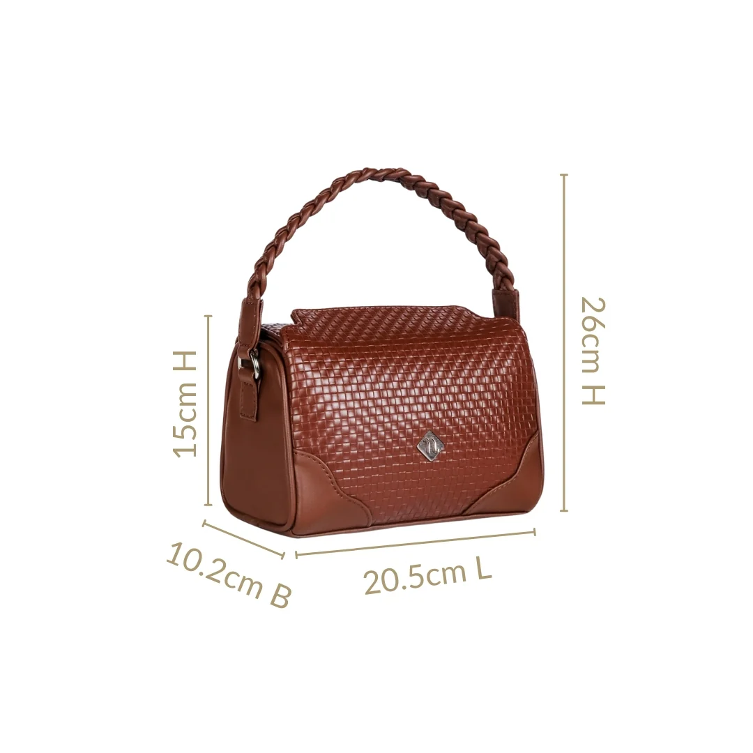 Soi Corde Brown Handbag - Image 4