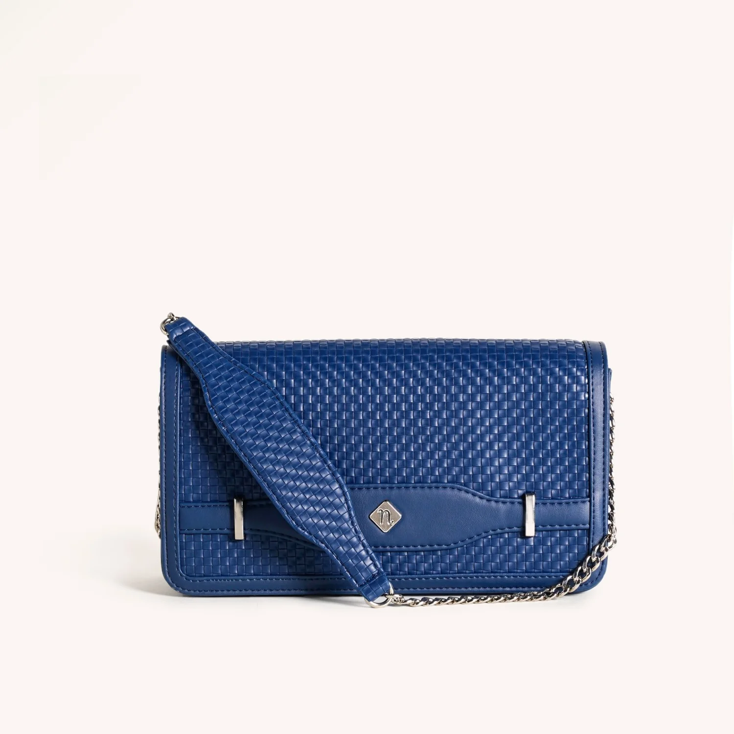 Soi Tresse Sling Purse Blue - Image 2