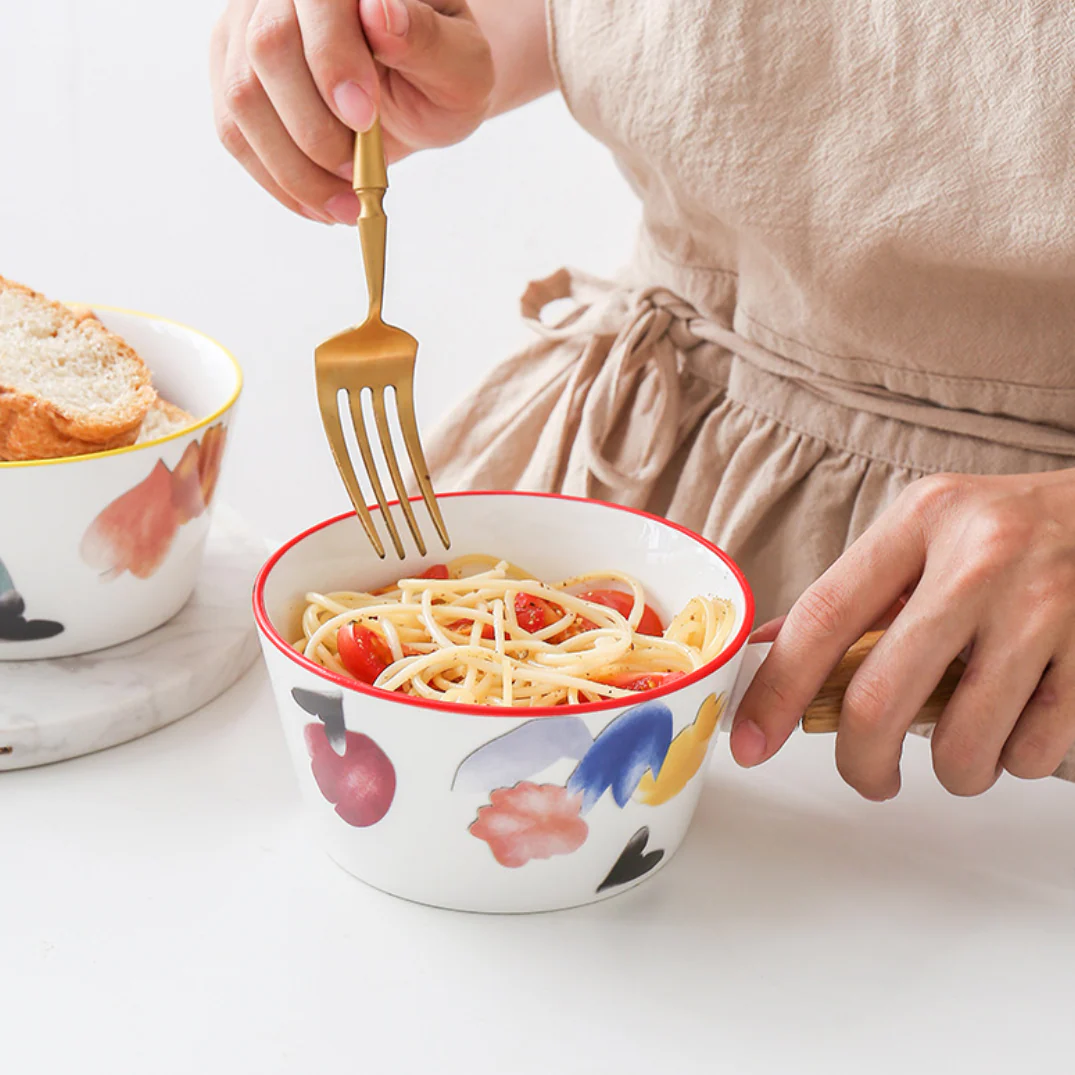 Soup Bowl with Handle - Image 5
