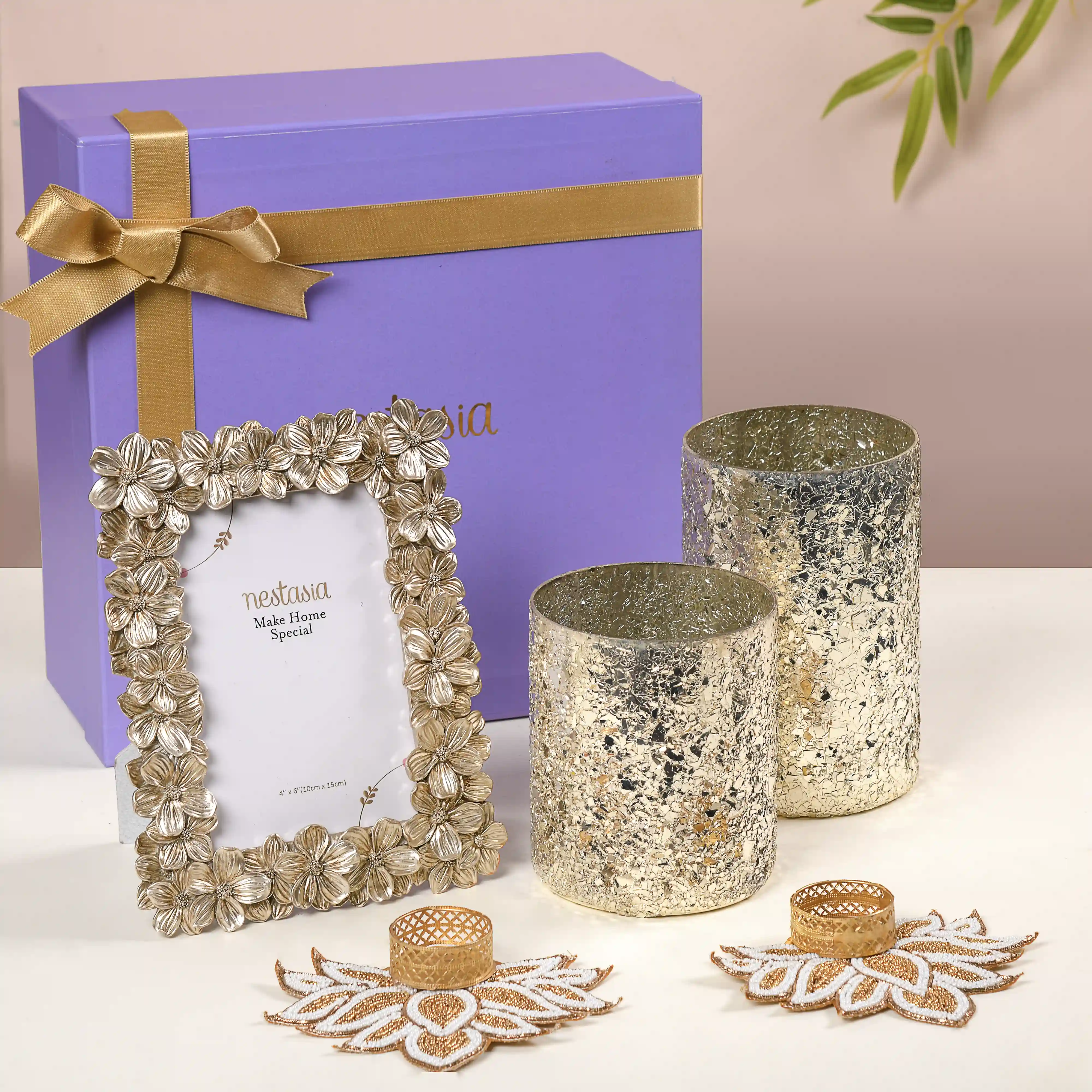 Sparkle Silver Festive Gift Set of 5