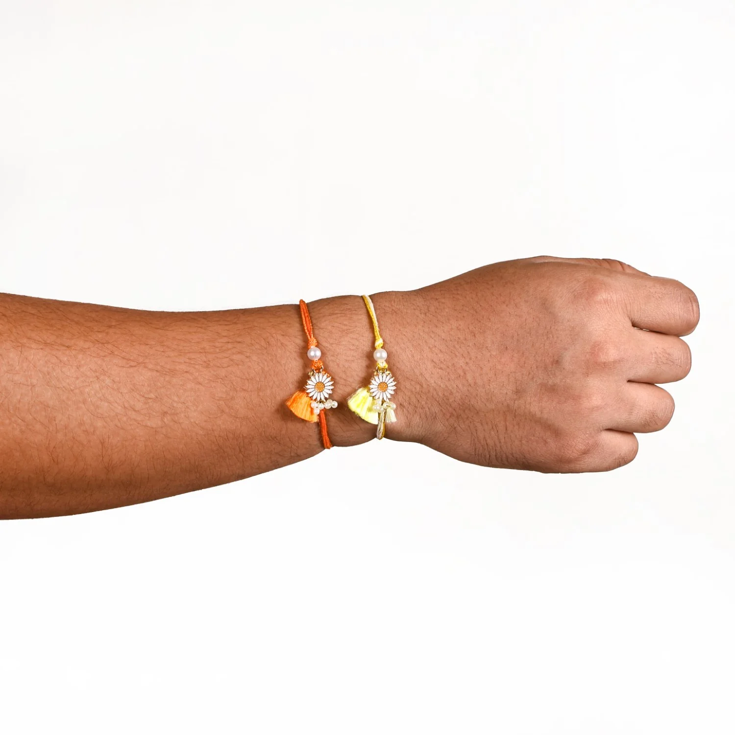 Special Festive Rakhi Gift Hamper Set Of 4 With Box And Card - Image 2