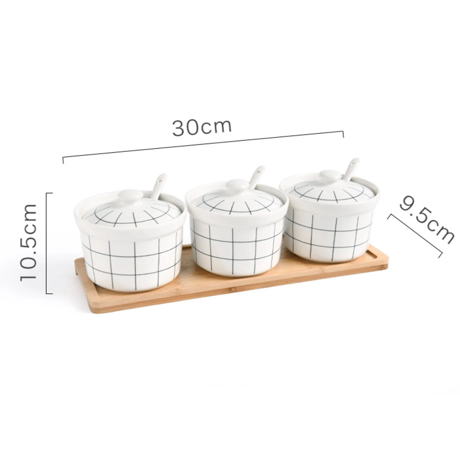 Spice Jar with Lid Set of 3 - Image 11
