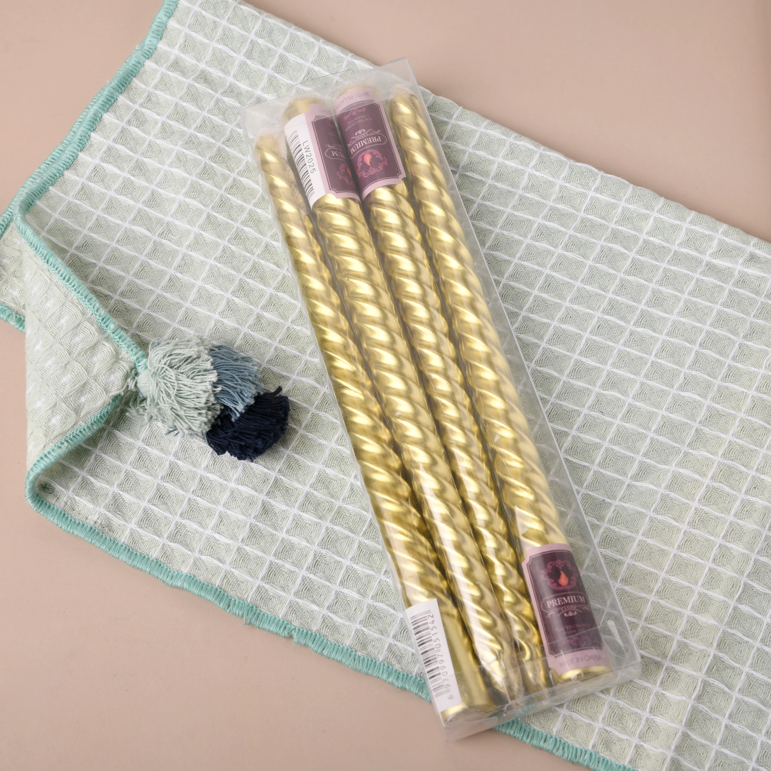 Spiral Taper Candle Set of 4 - Image 5