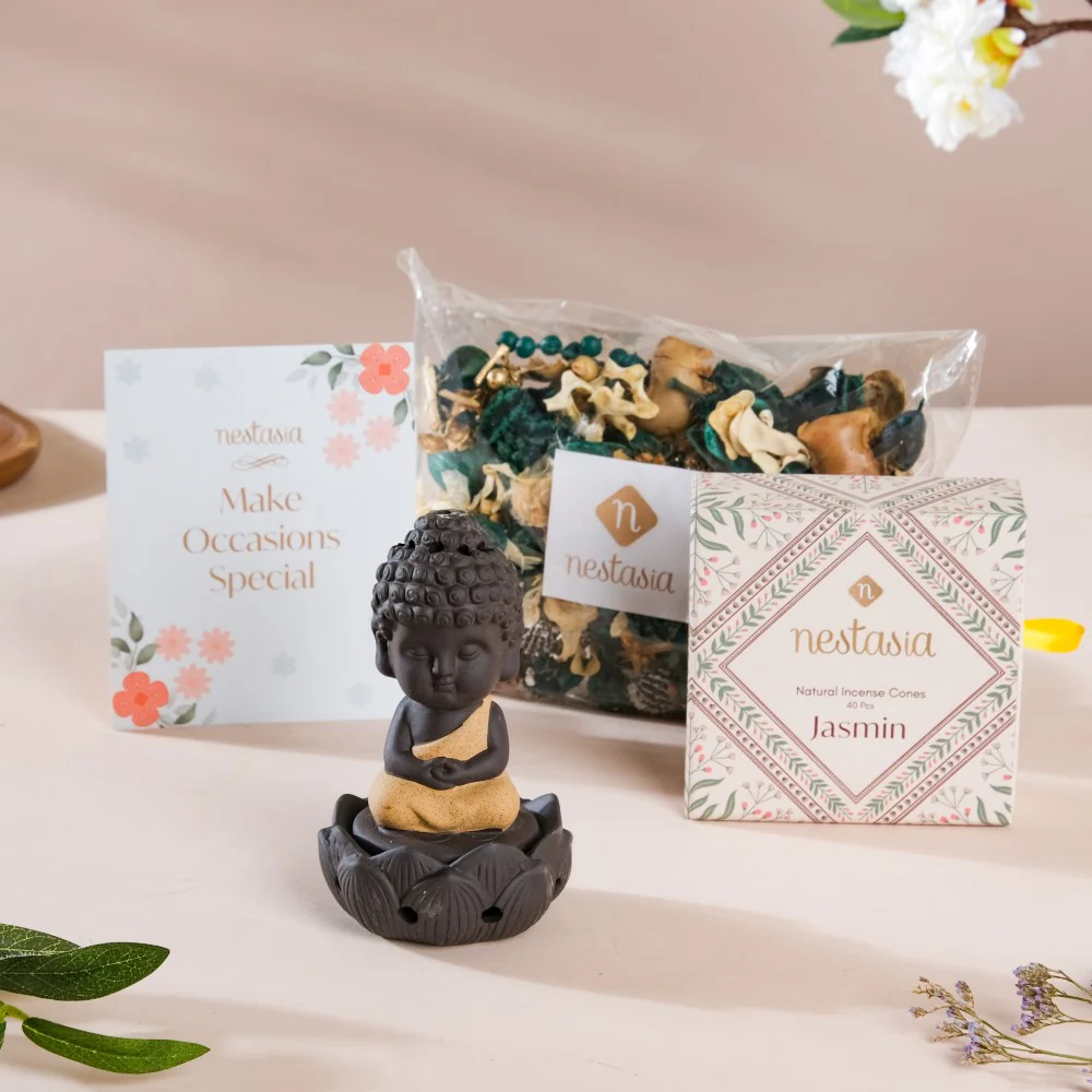 Spiritual Bliss Wedding Gift Hamper Set Of 3 - Image 3