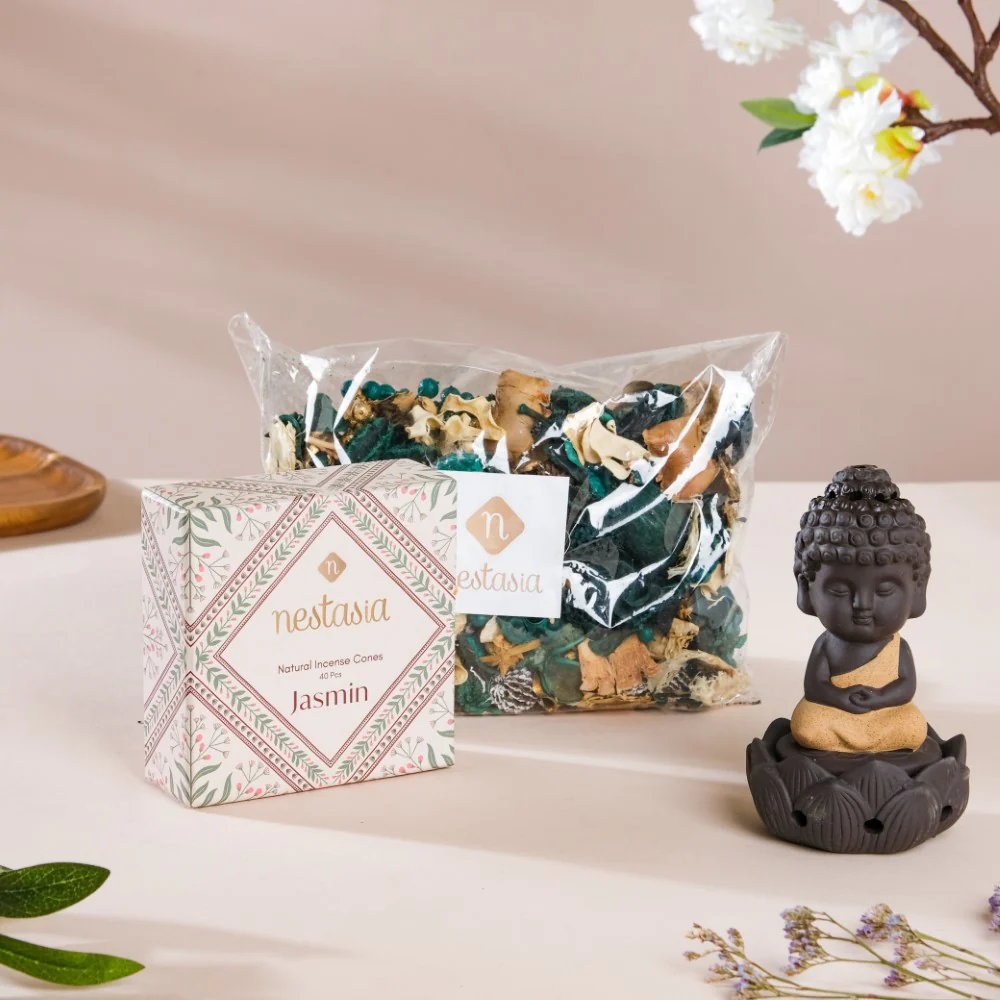 Spiritual Bliss Wedding Gift Hamper Set Of 3 - Image 6