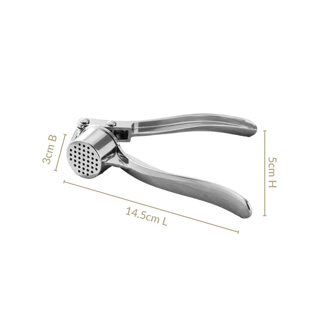 Stainless Steel Garlic Crusher Press - Image 3
