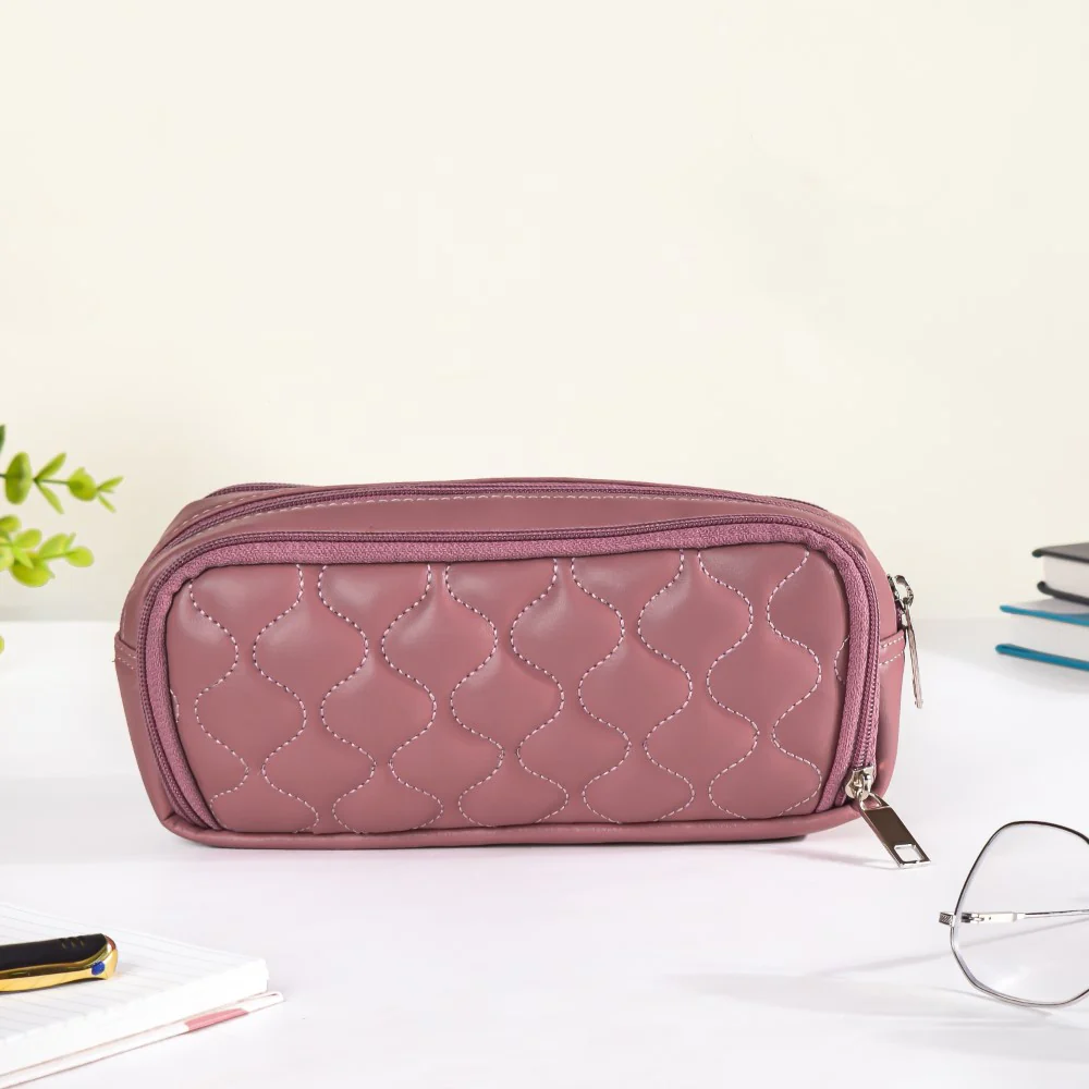 Stationery Storage Pouch Pink - Image 11