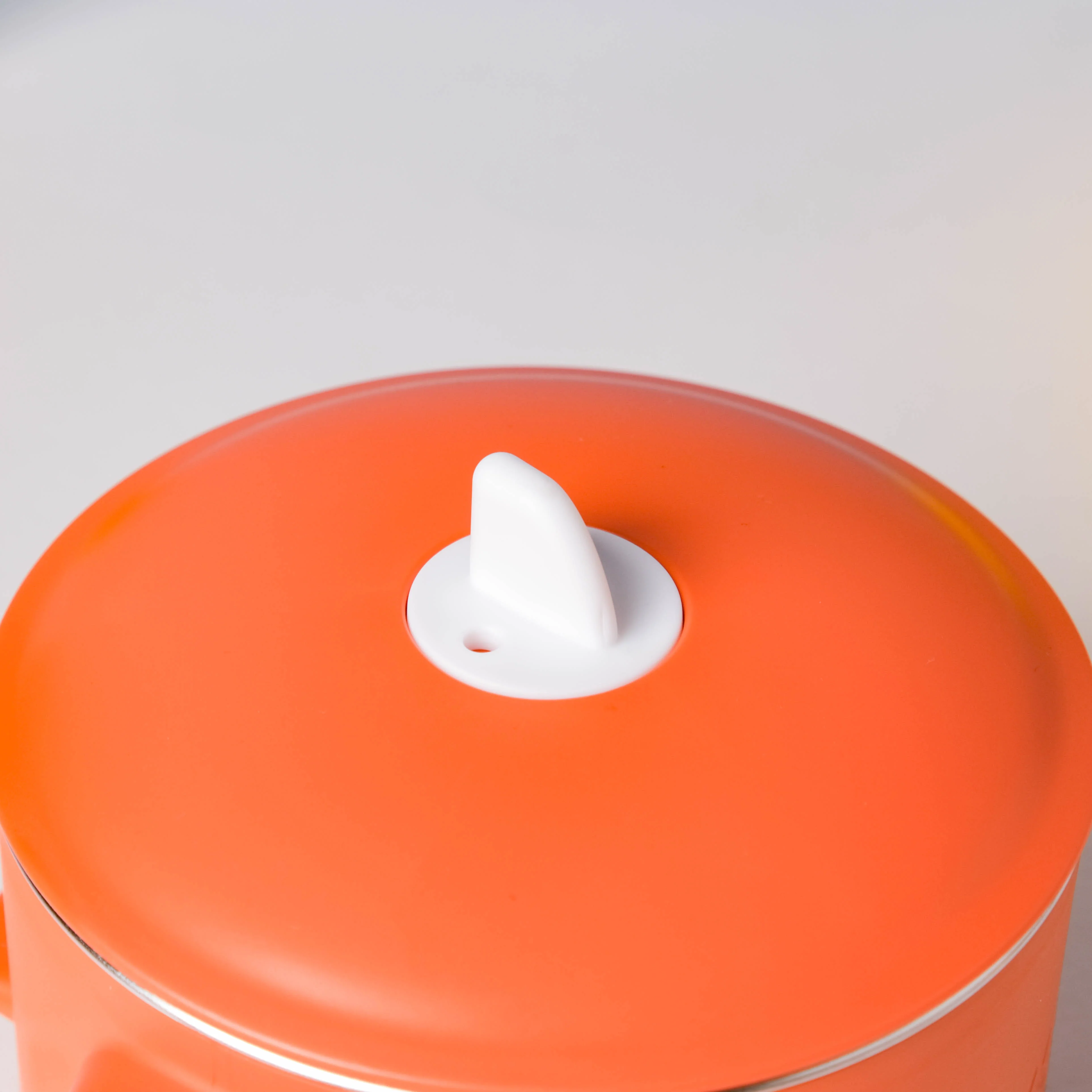 Stay Warm Steel Bowl With Suction Base Orange 350 ml - Image 10