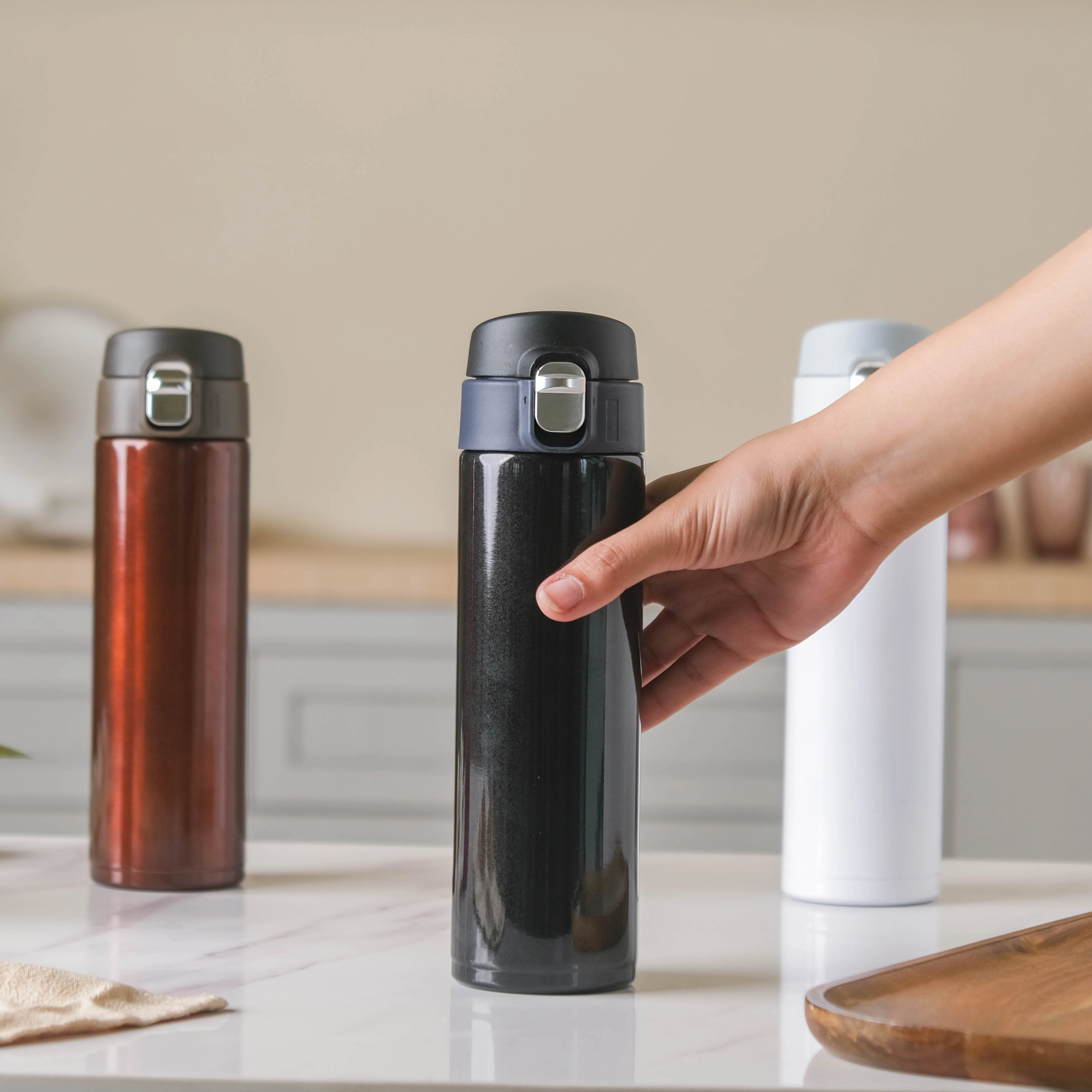 Steel Flask Bottle - Image 17