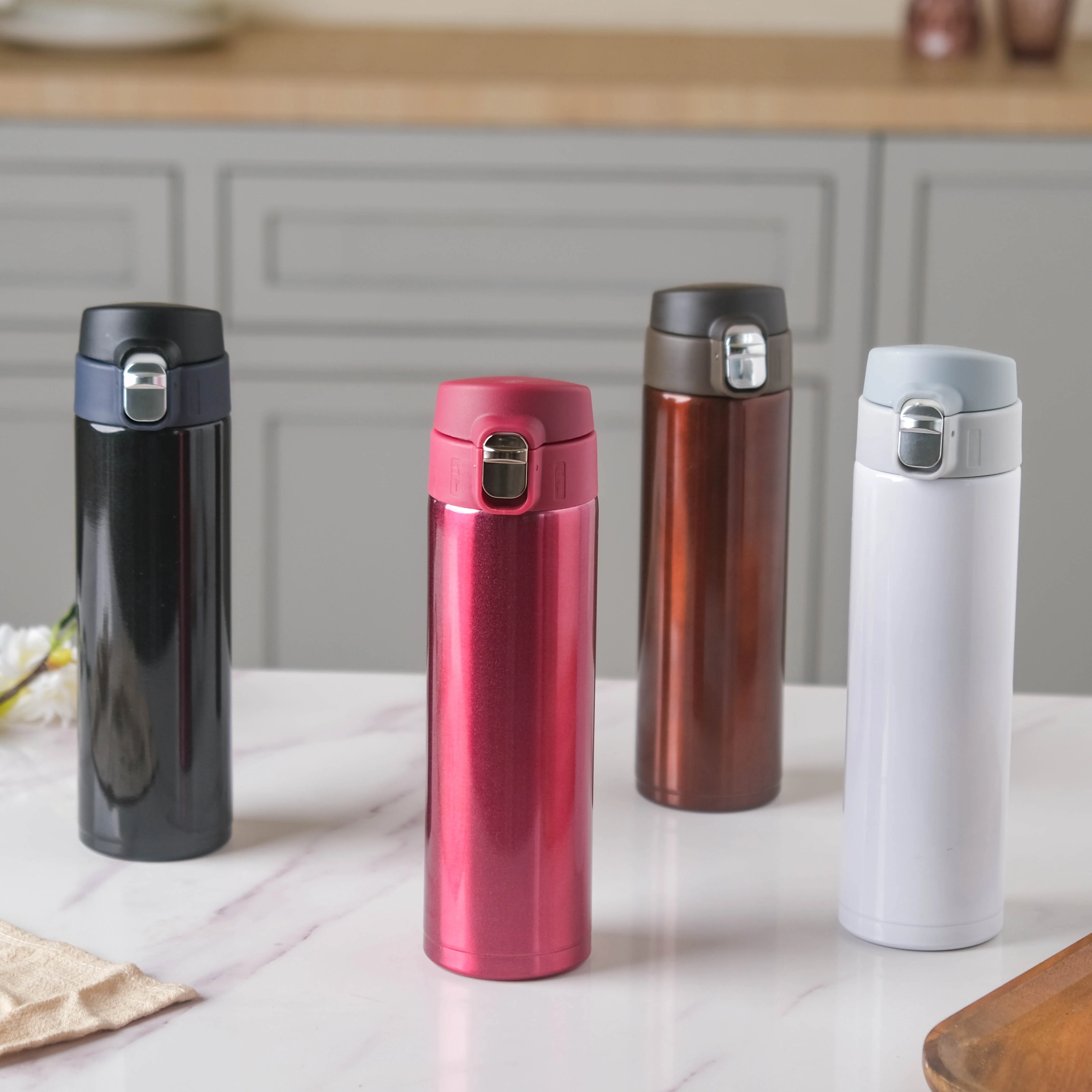 Steel Flask Bottle - Image 2