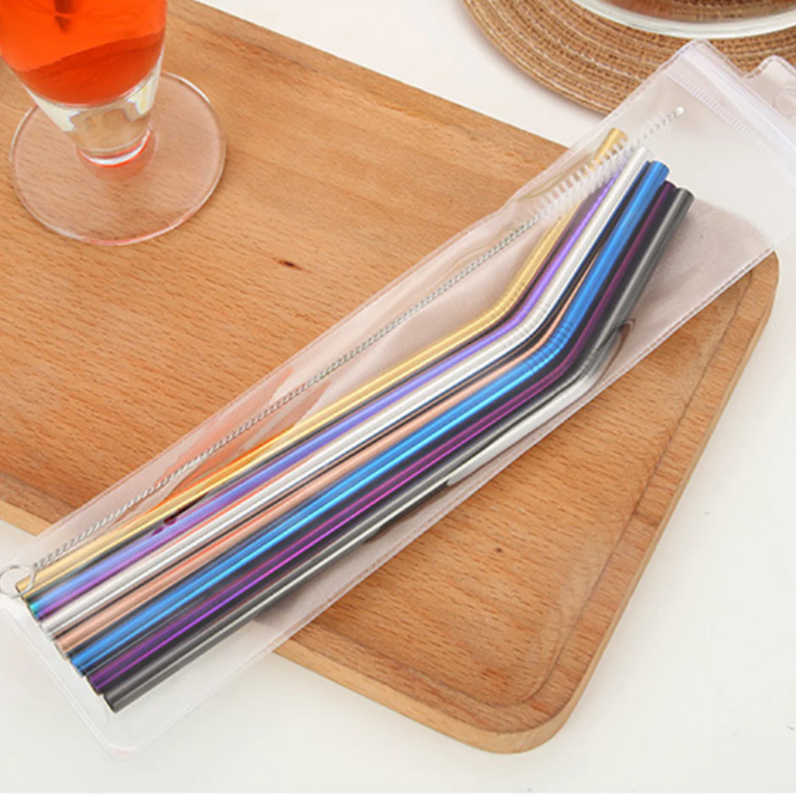 Steel Straw Set of 2 - Image 2