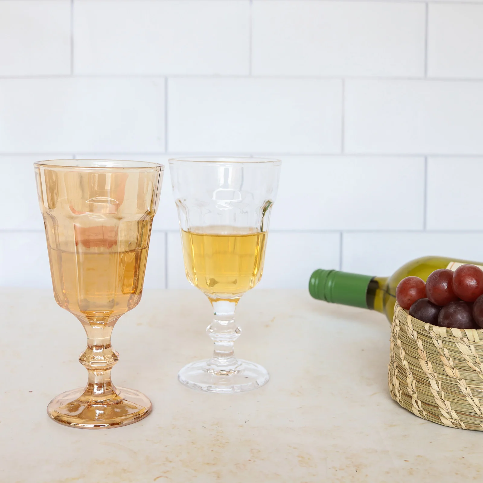 Stemmed Glass Set of 2