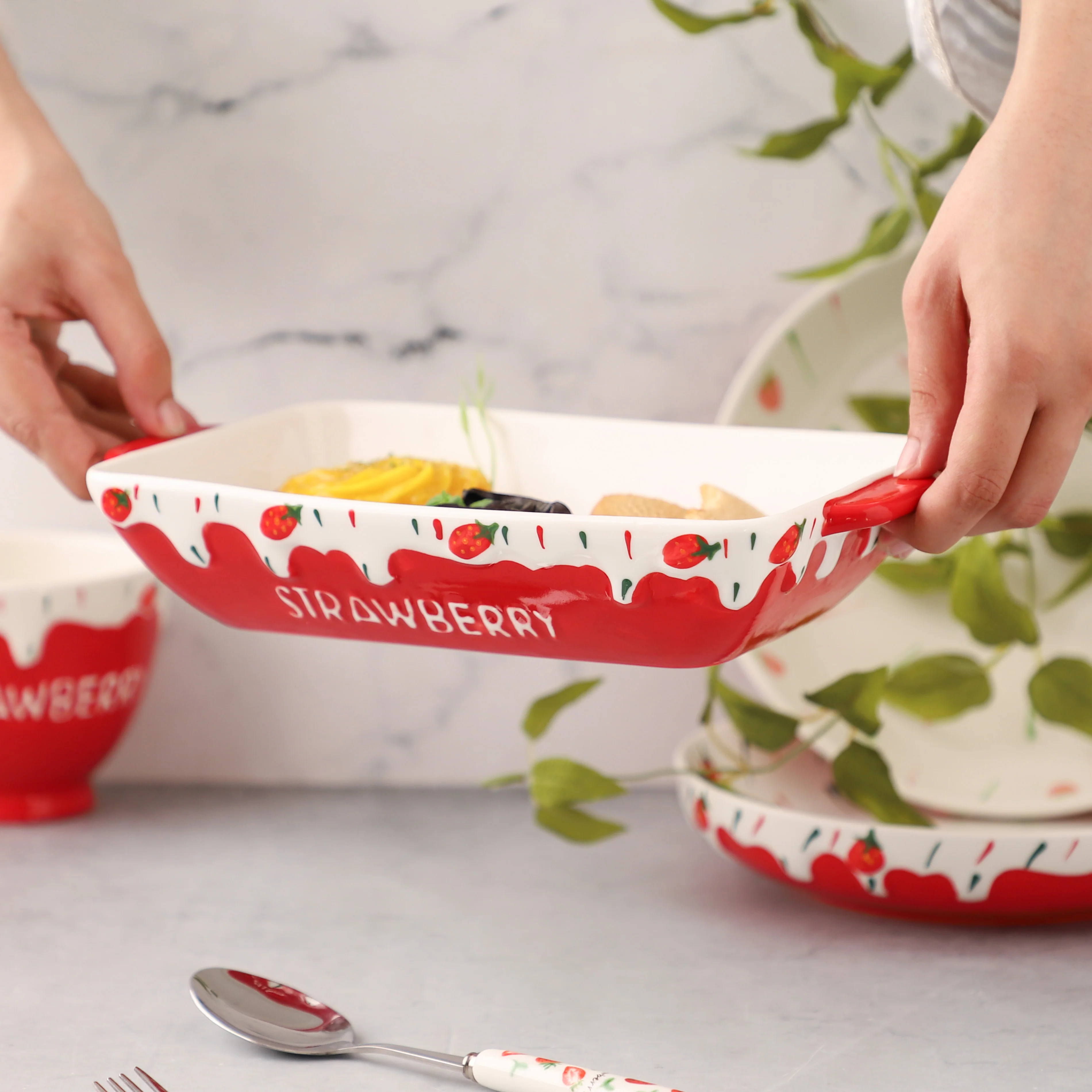 Strawberry Baking Tray - Image 2