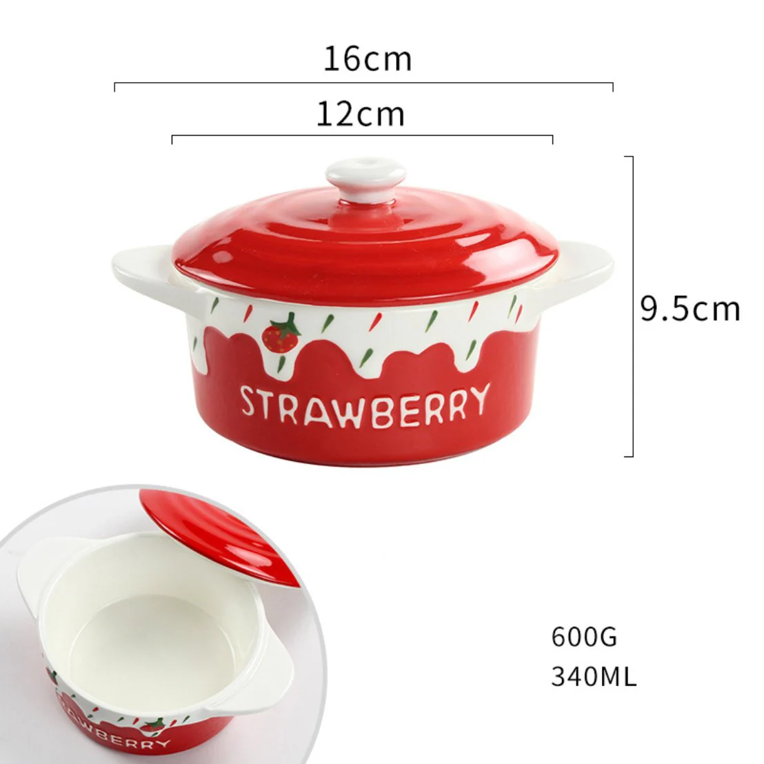 Strawberry Casserole Small - Image 15