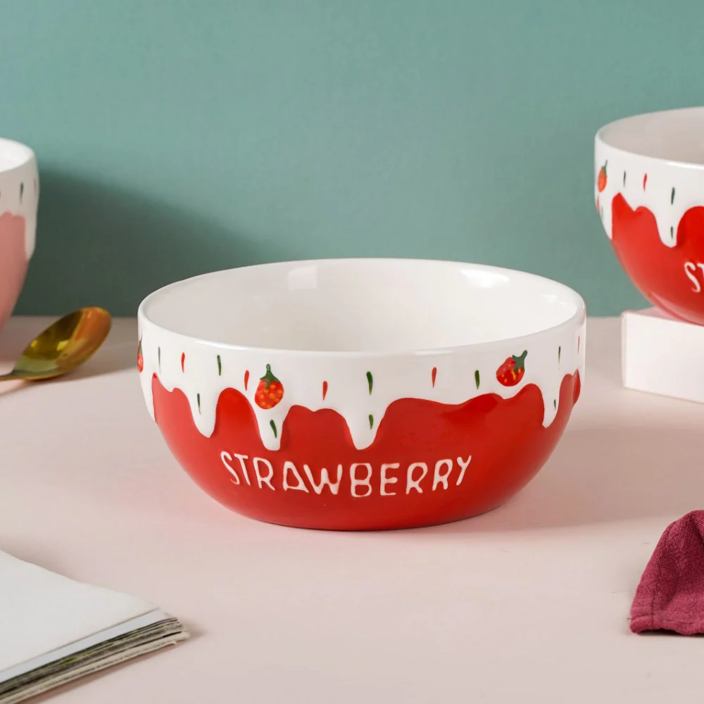 Strawberry Serving Bowl - Image 2