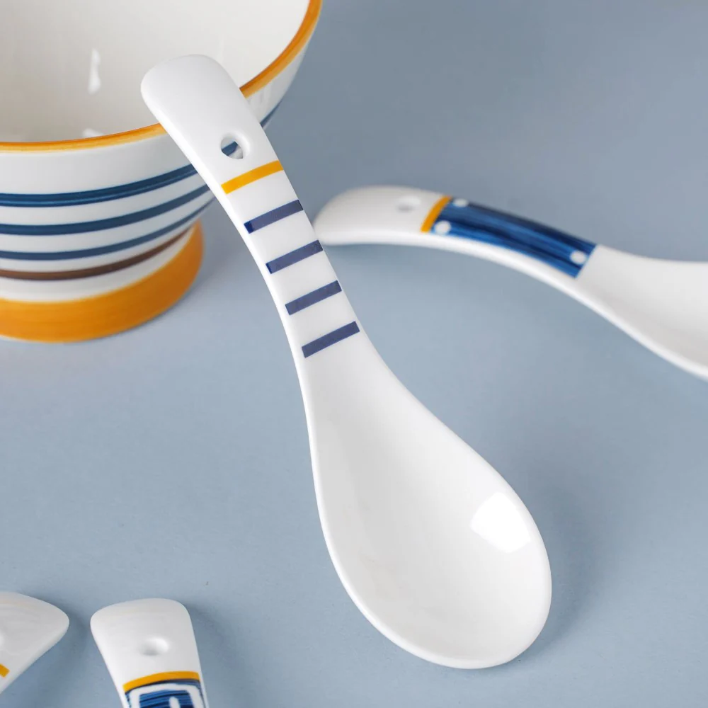 Stripes Nitori 26 Piece Snack Set For 6 - Image 17