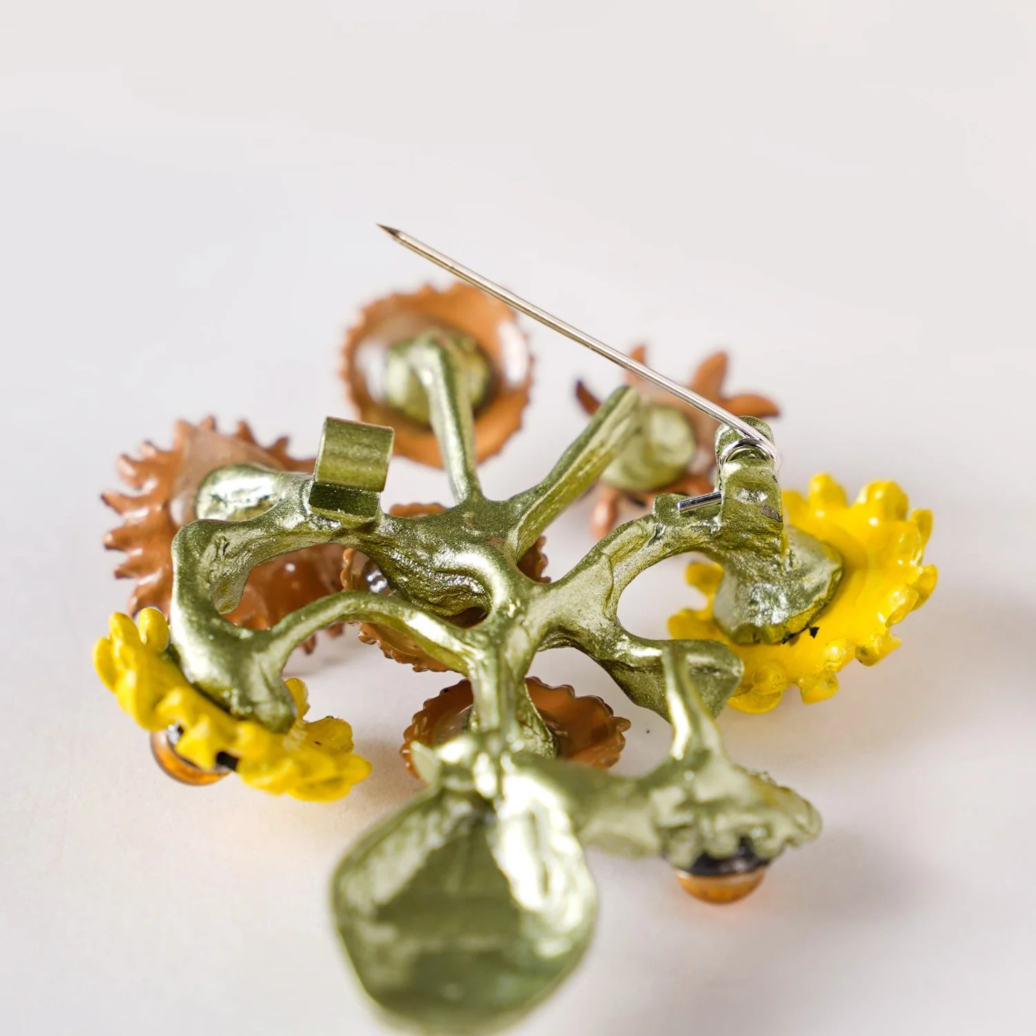 Sunflower Brooch Pin For Women - Image 5