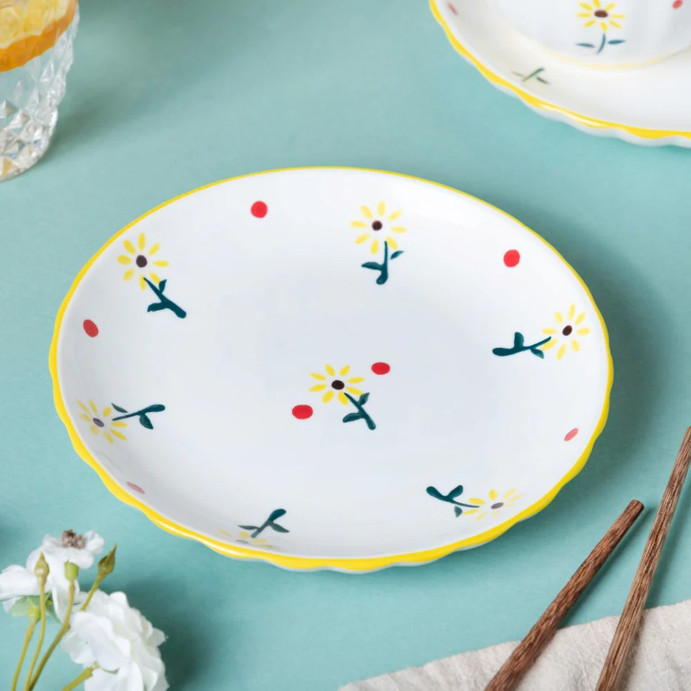 Sunflower 8 Piece Dinner Set For 2 - Image 3