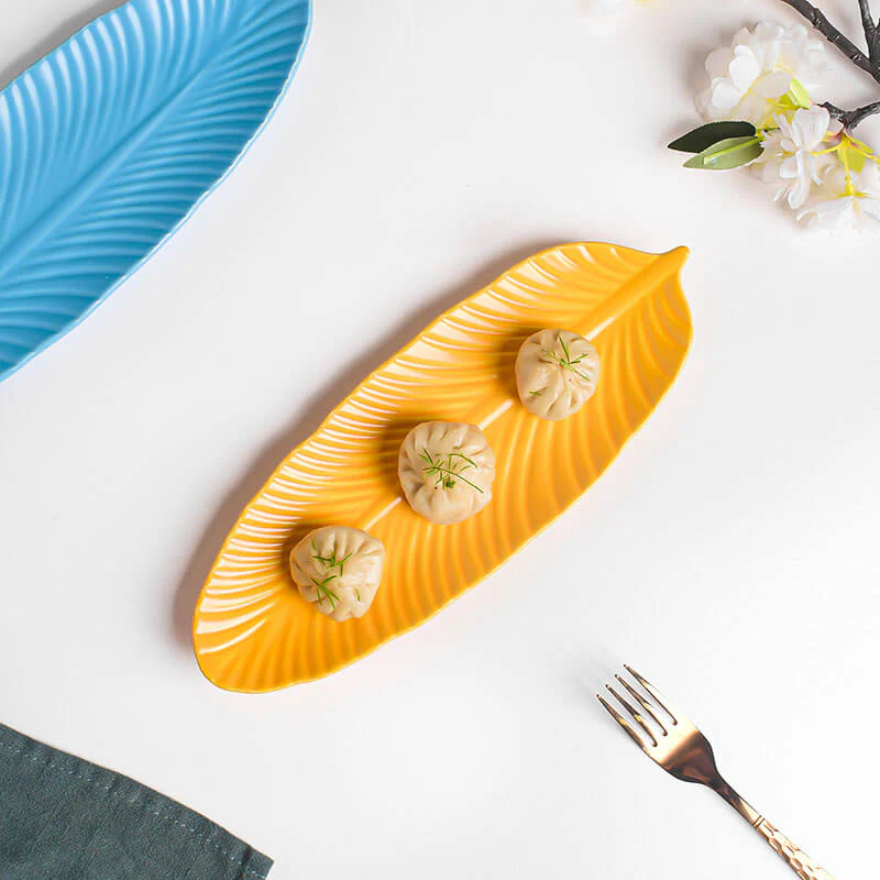 Sunny Side Up Leaf Platter
