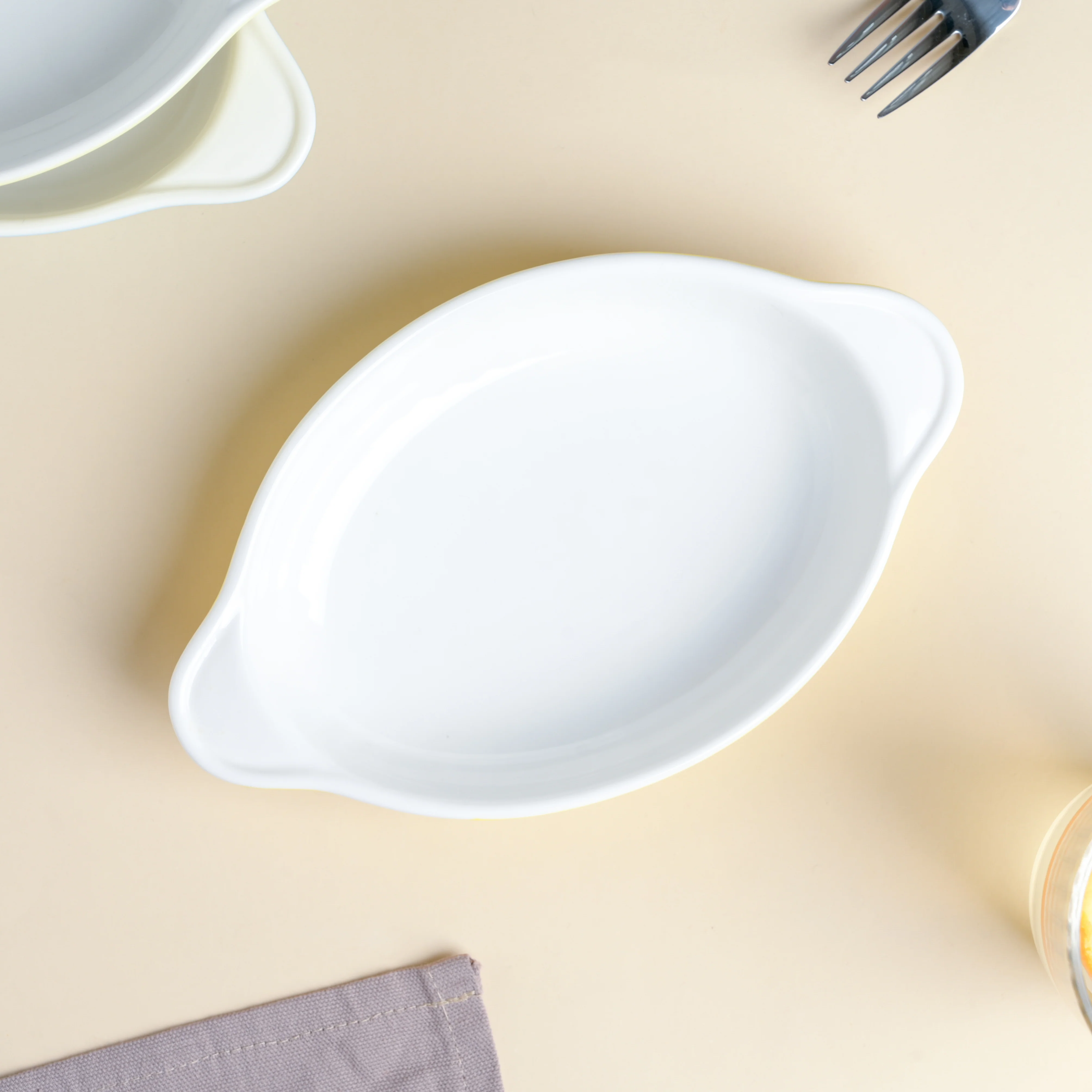 Sunny Side Up Oval Baking Plate 6 Inch - Image 4